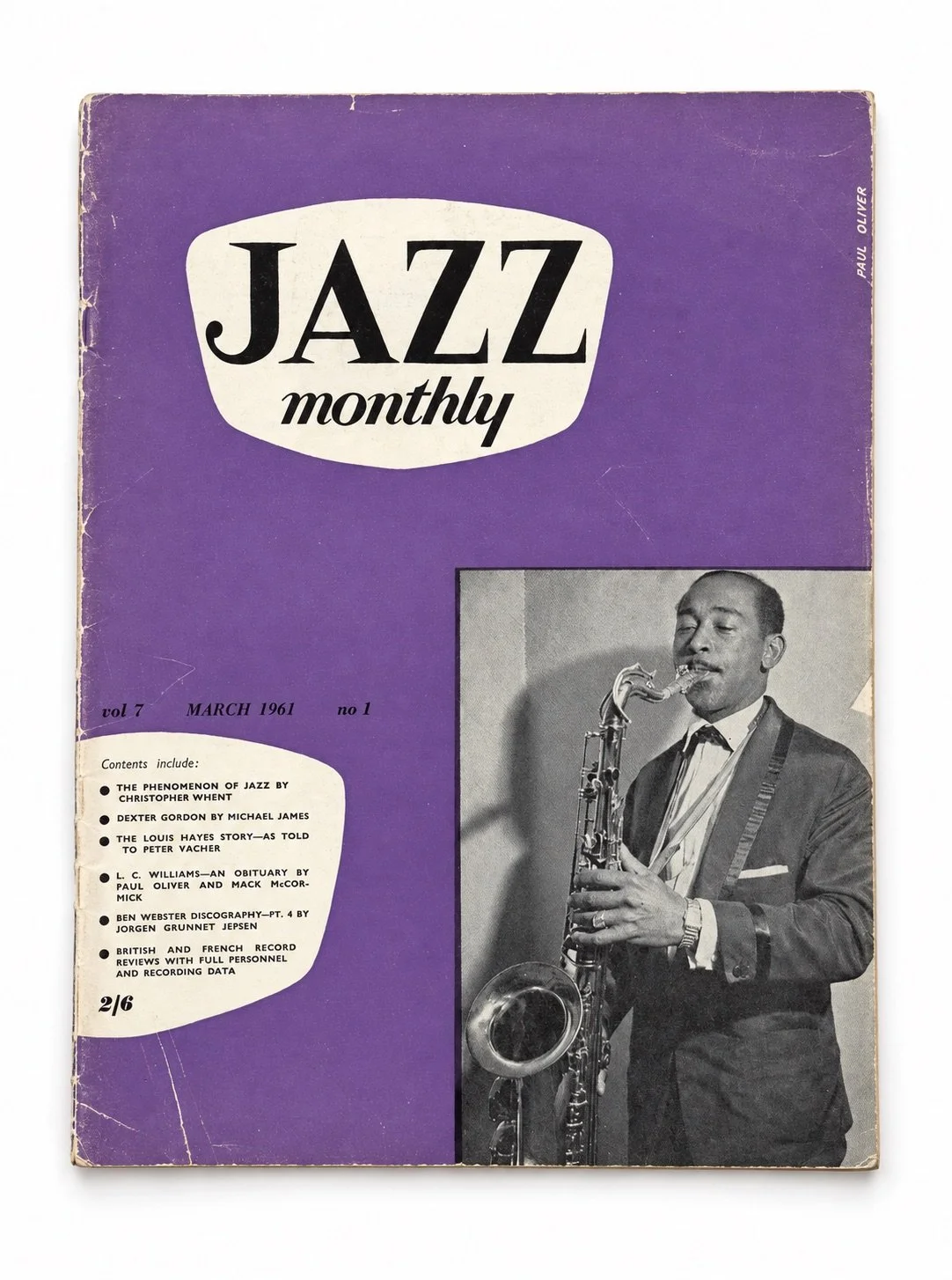 JAZZ MONTHLY - MARCH 1961