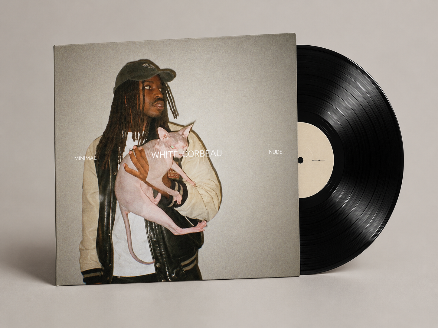 Vinyle White Corbeau et chat nu.png