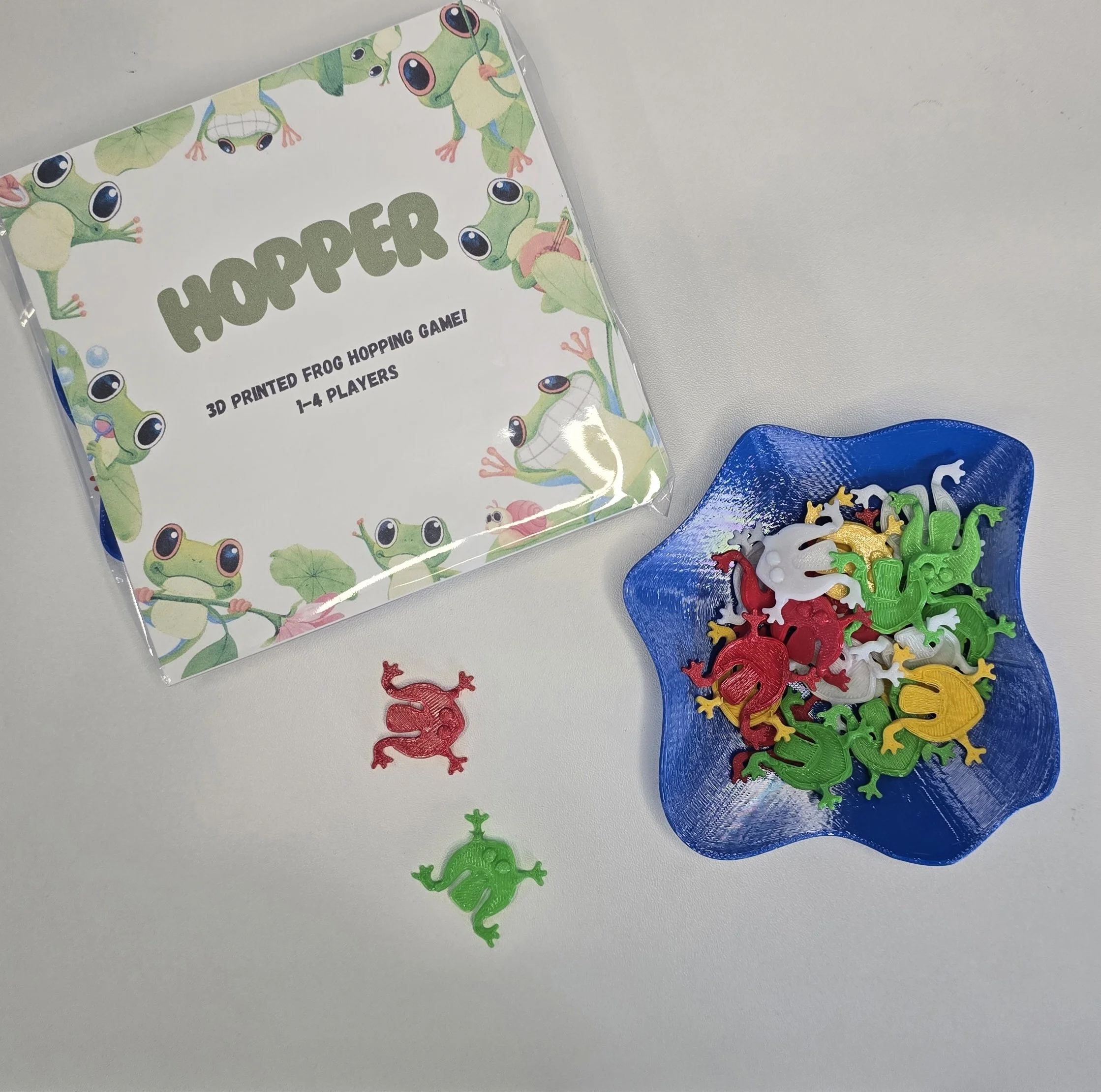 3D Printed Hopper Game