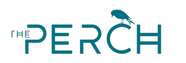The logo with the text 'The Perch' and a small bird graphic above the letter 'P'.