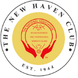 The New Haven Club logo featuring a red seal with a golden torch, surrounded by the club's name and founding year 1948.
