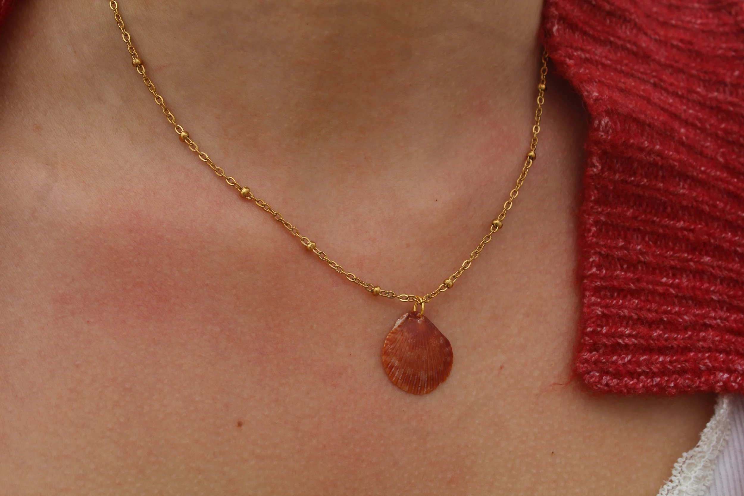 Shell Beaded Necklace