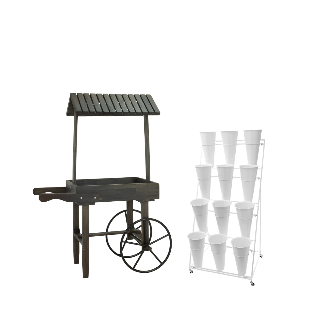 Flower cart and vases.png