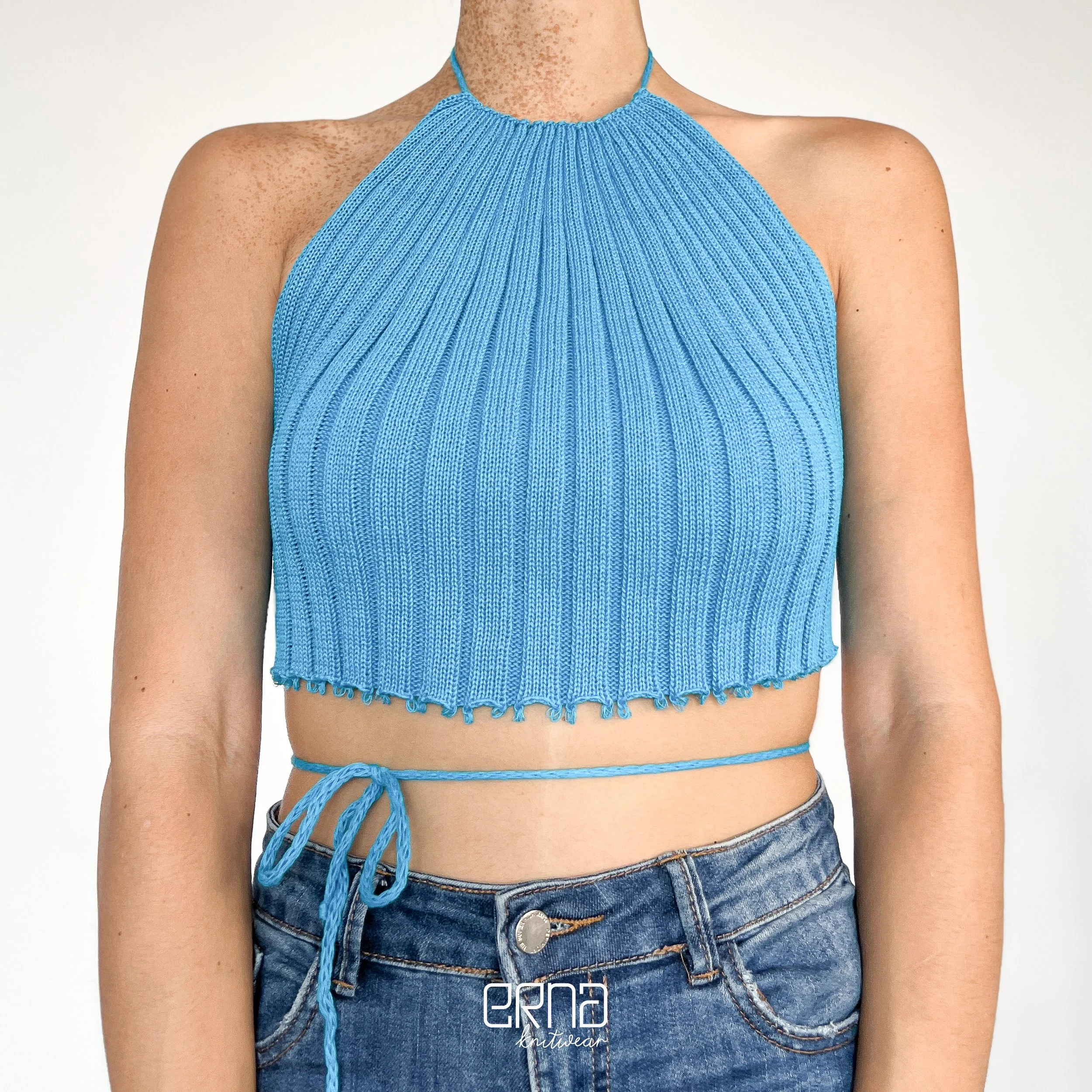 Crop Top türkis
