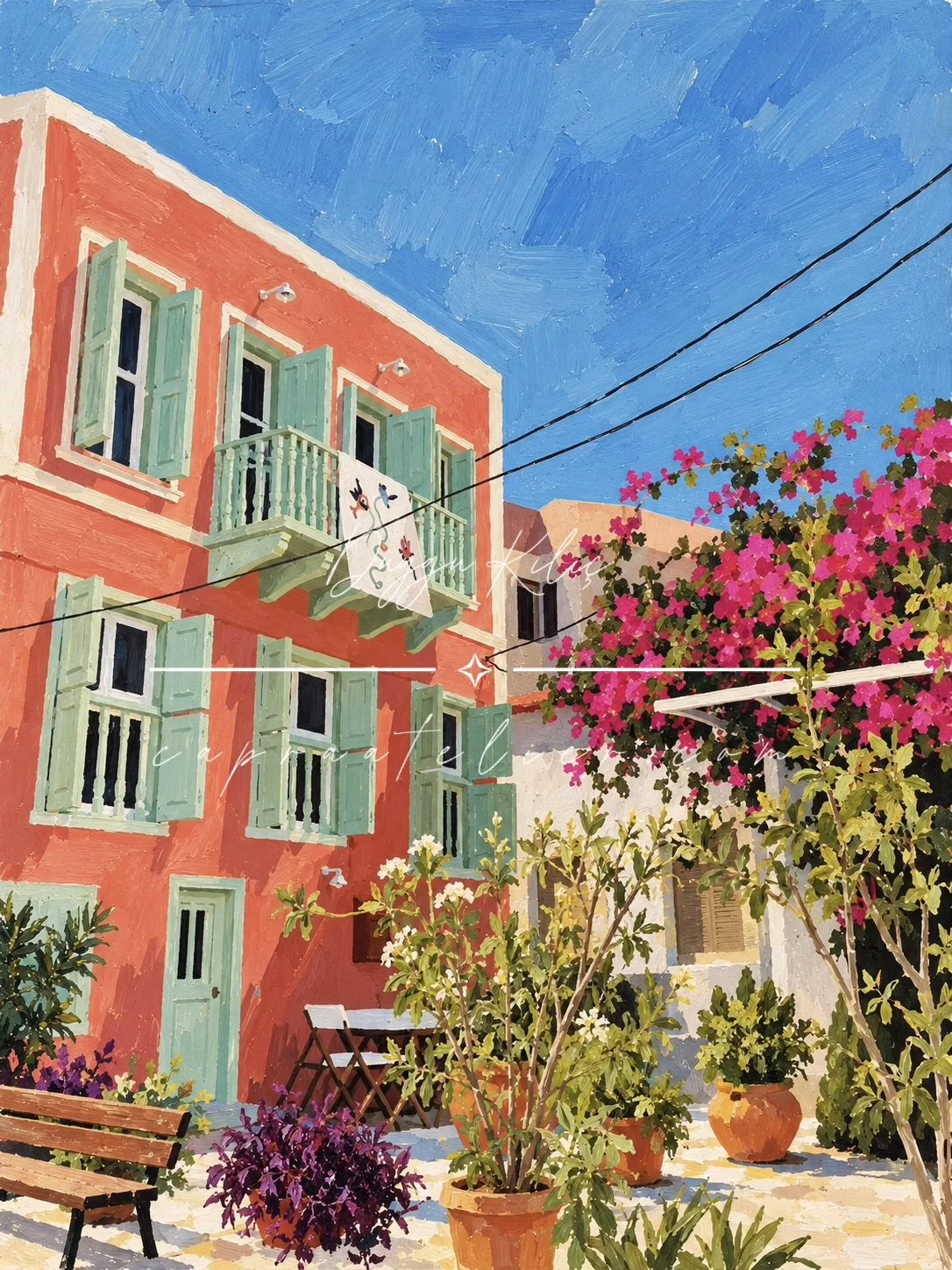The House with Pink Shutters