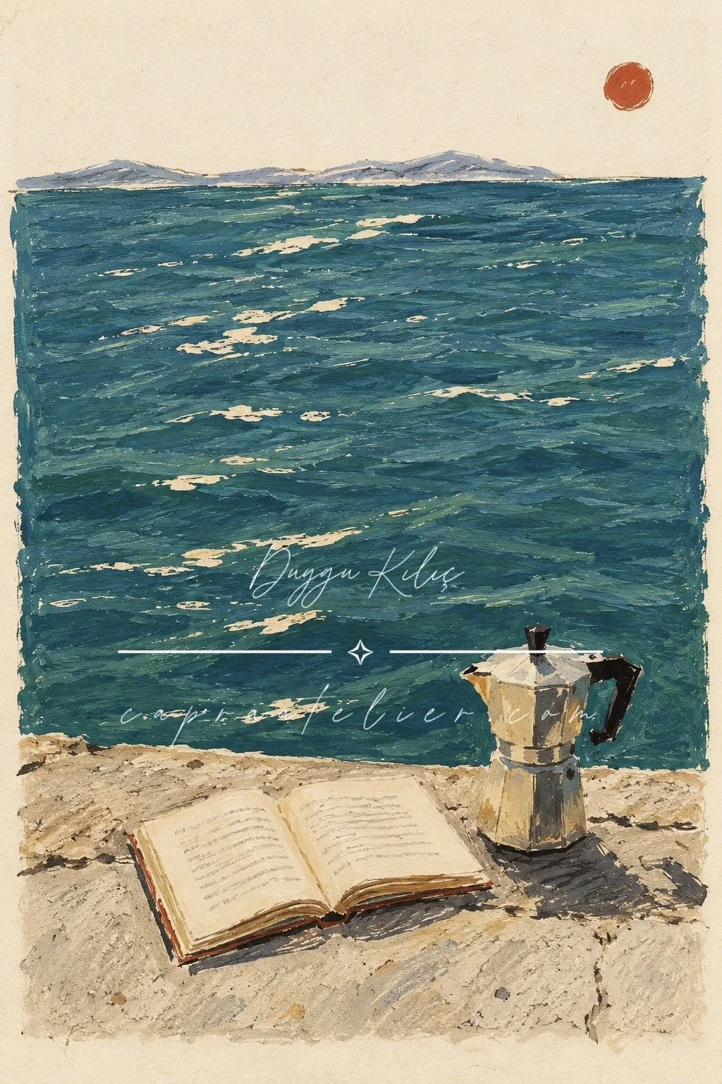 Between Pages and Waves