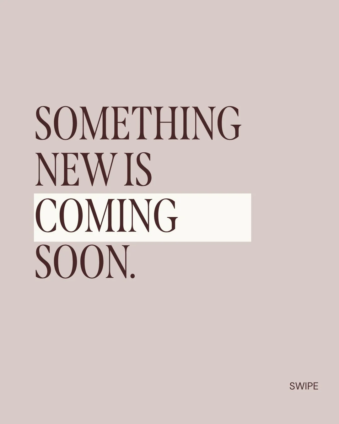 We&rsquo;re working on something pretty epic over here! 👀

It&rsquo;s new, it&rsquo;s exciting, and it wholeheartedly supports women in our community 🤍
We promise to reveal all soon!

Stay tuned ✨