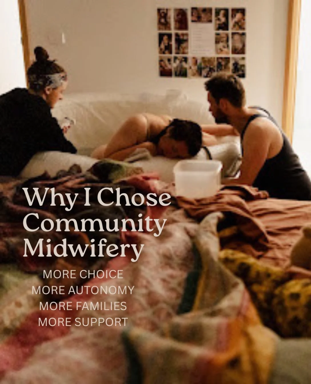 I see the global impact of medicalised birth, and I choose community midwifery ✨

As midwives we are &lsquo;with women&rsquo;. For me, I found my home in out of hospital birth. Community midwifery aligns with what I believe birth can be.

More choice