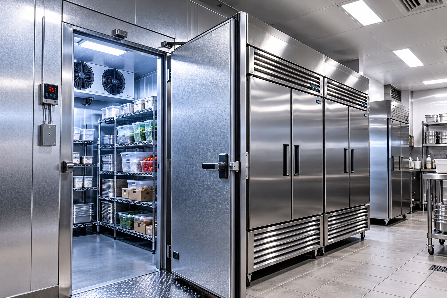 Commercial walk-in coolers, refrigerators, and freezers — CorePeak Services LLC