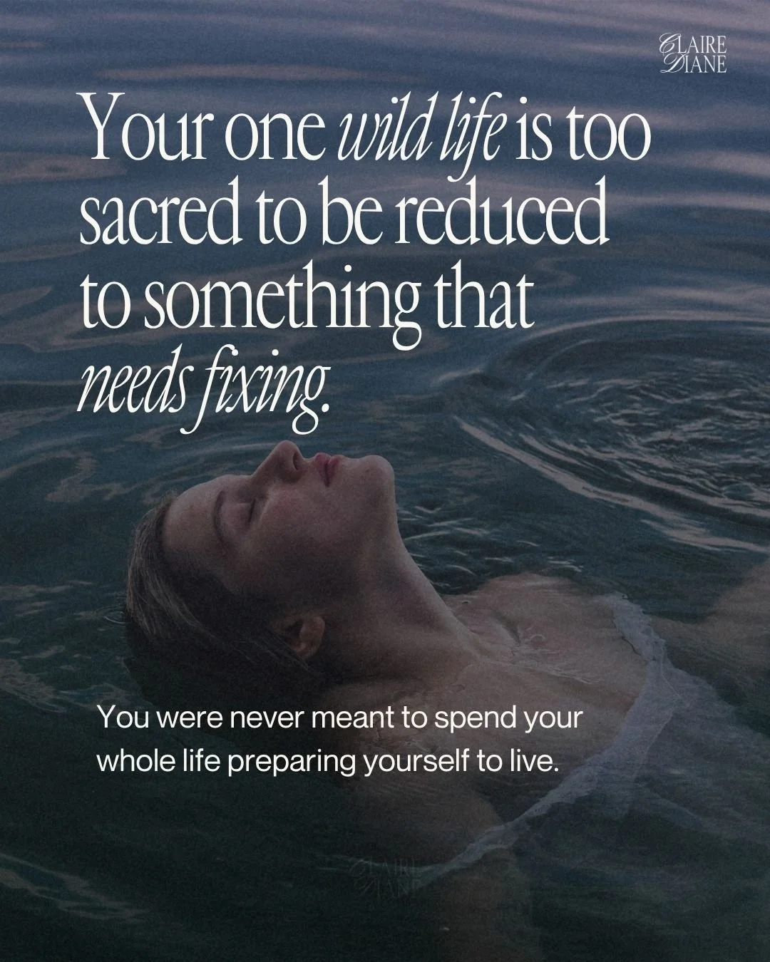 At some point, the work has to change.

There comes a threshold where healing can no longer be about becoming a better version of the person you have always believed yourself to be. 

It asks you to outgrow the self you have spent years trying to hea