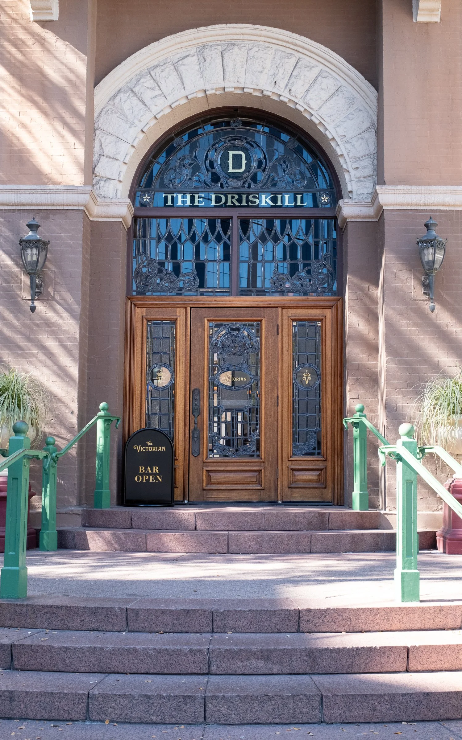 The Driskill Hotel in the heart of old Austin.