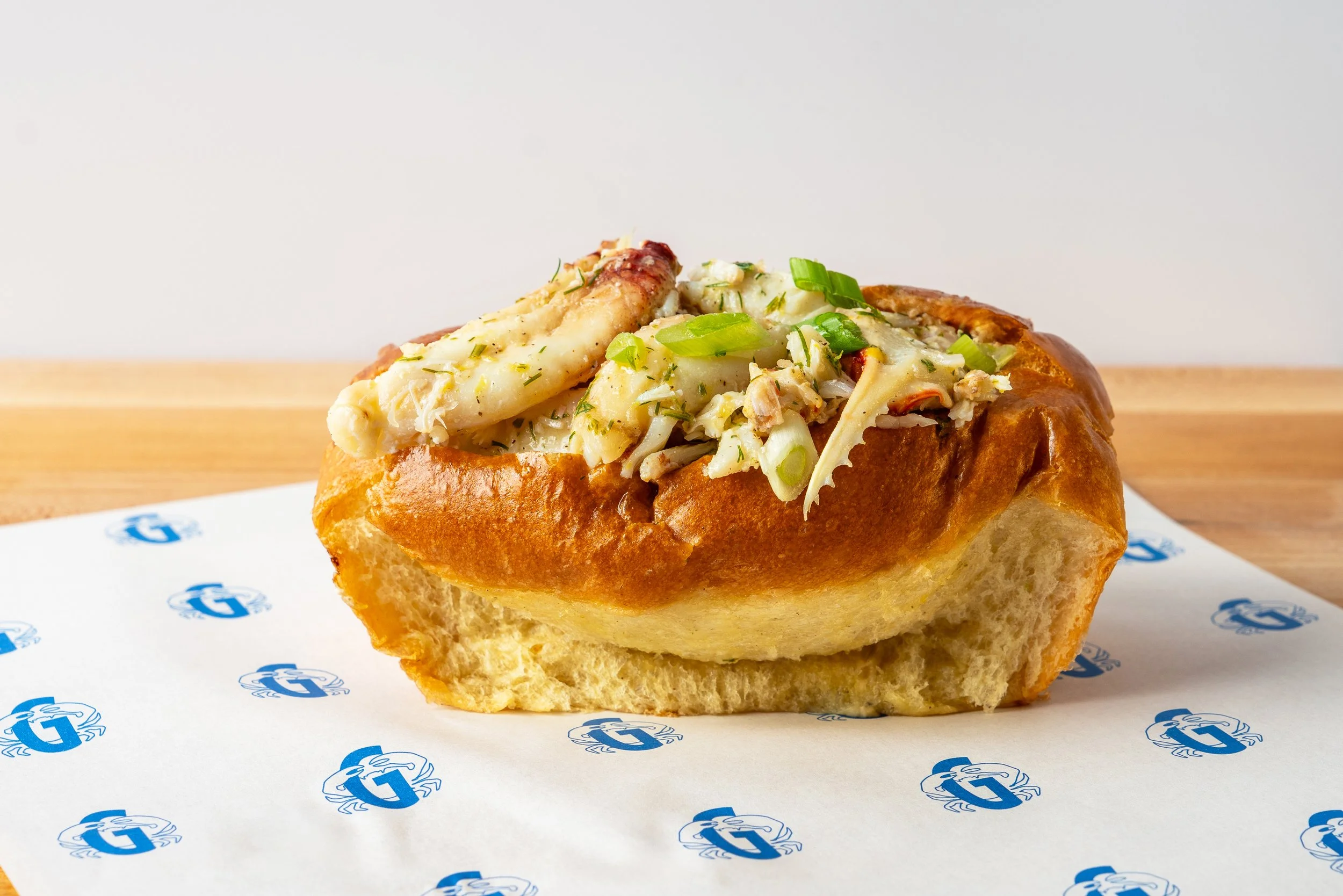 Dungeness crab sandwich
