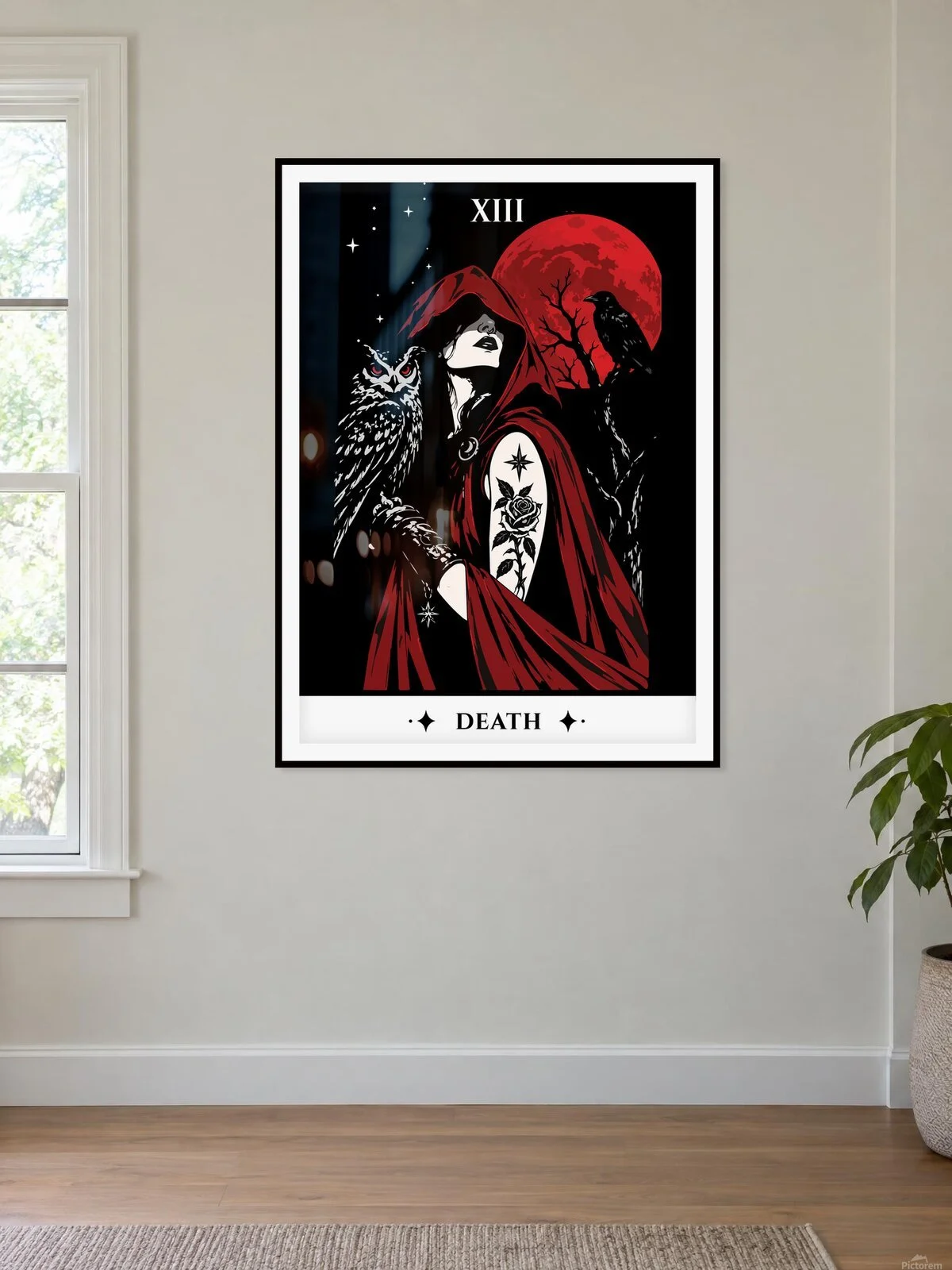 XIII Death Sapphic Love Tarot Framed.jpg