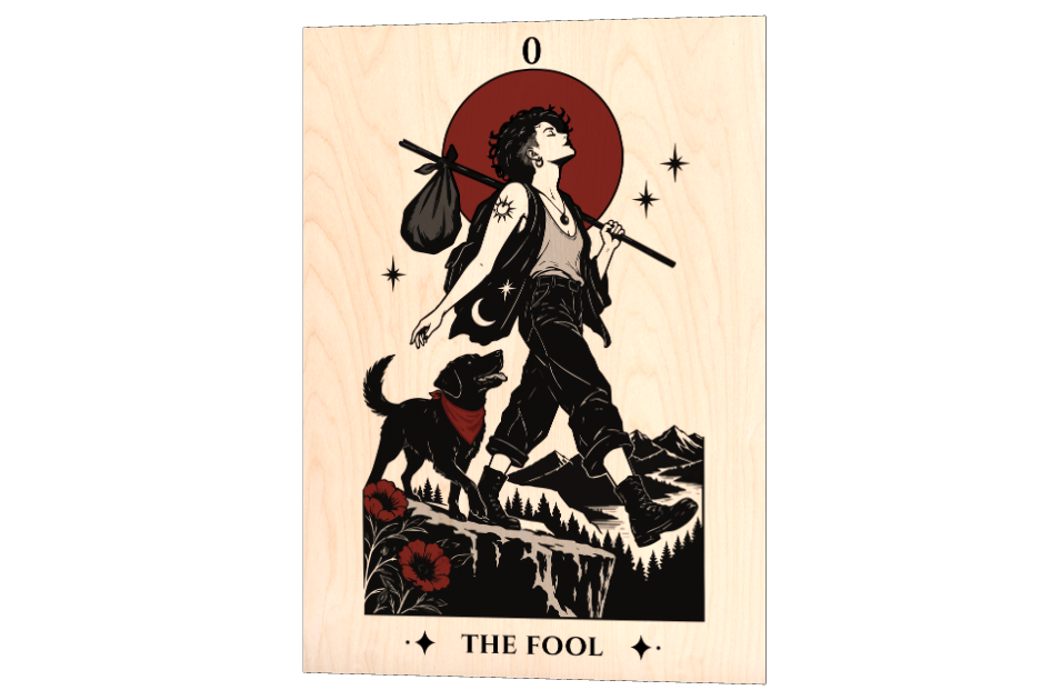 900_The_Fool_illustrative_art_print_wood.png