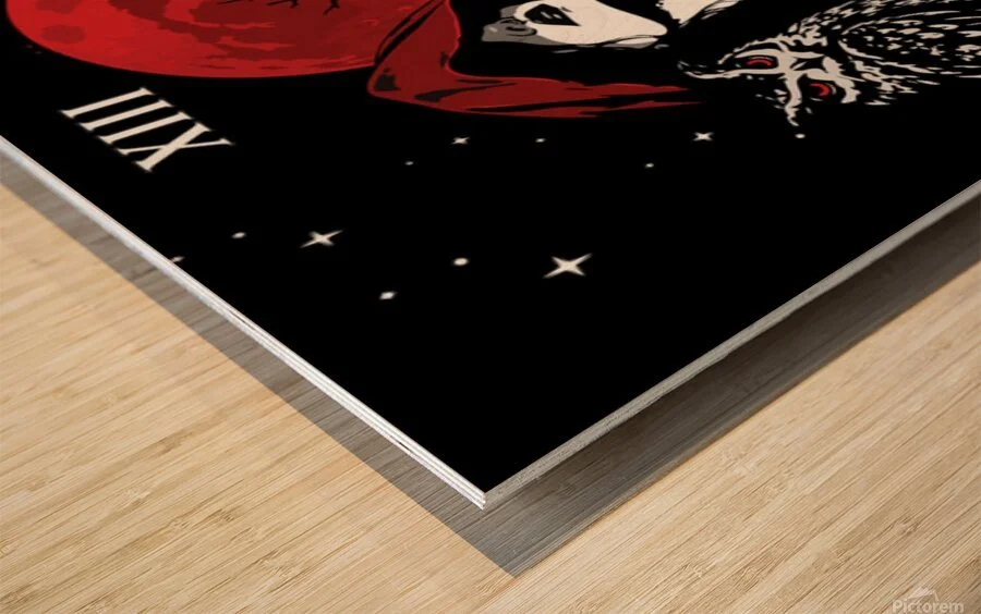 XIII Death Sapphic Love Tarot Wood Corner.jpg