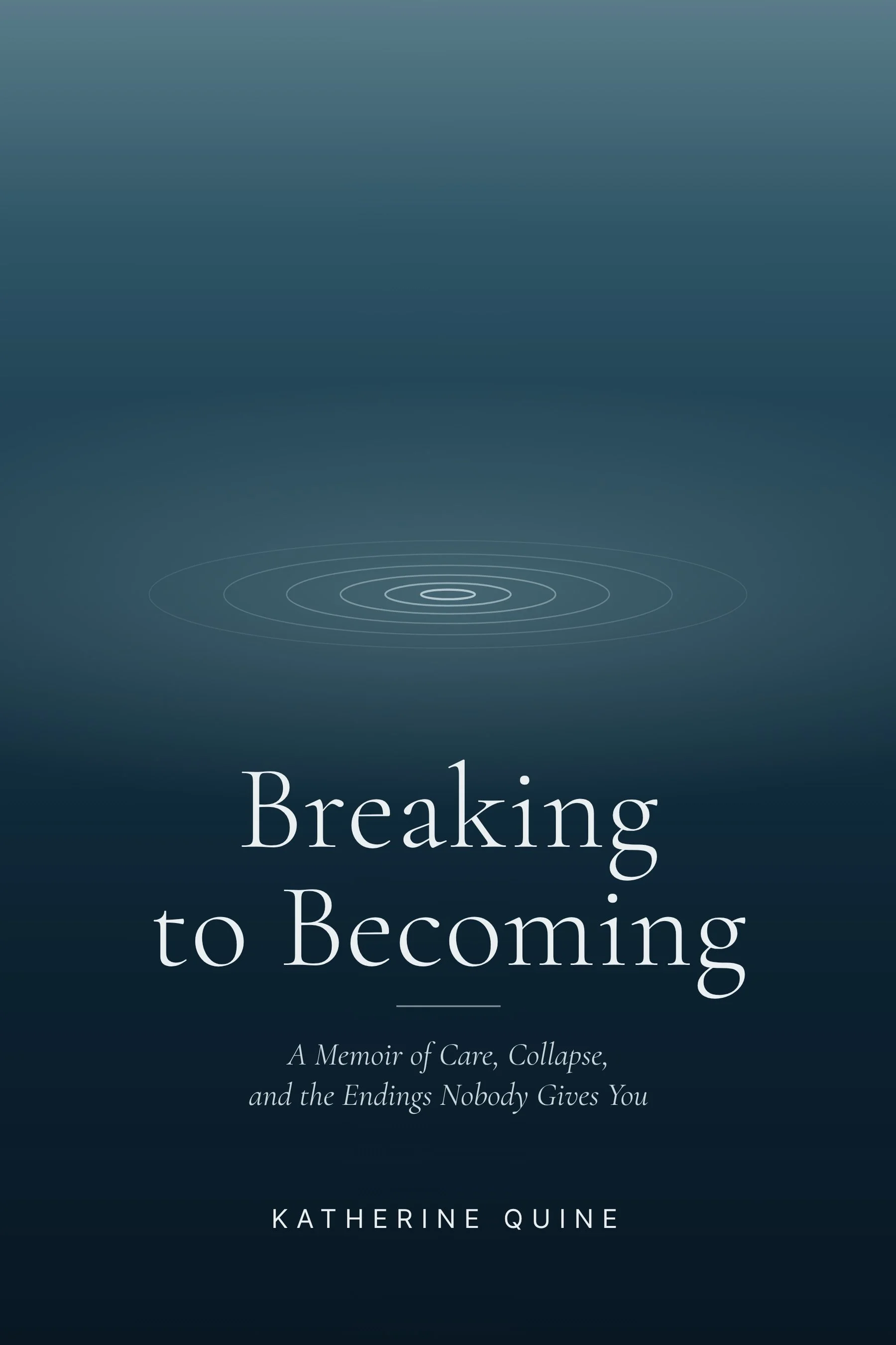 Breaking to Becoming: Signed Hardcover (Pre-Order)