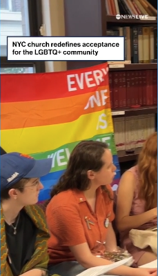 NYC Church Redefines Acceptance for LGBTQ+ People

Reported on a New York City church creating a more inclusive environment for LGBTQ+ individuals, exploring the intersection of faith, identity and community. Produced as part of ABC News' Pride Month