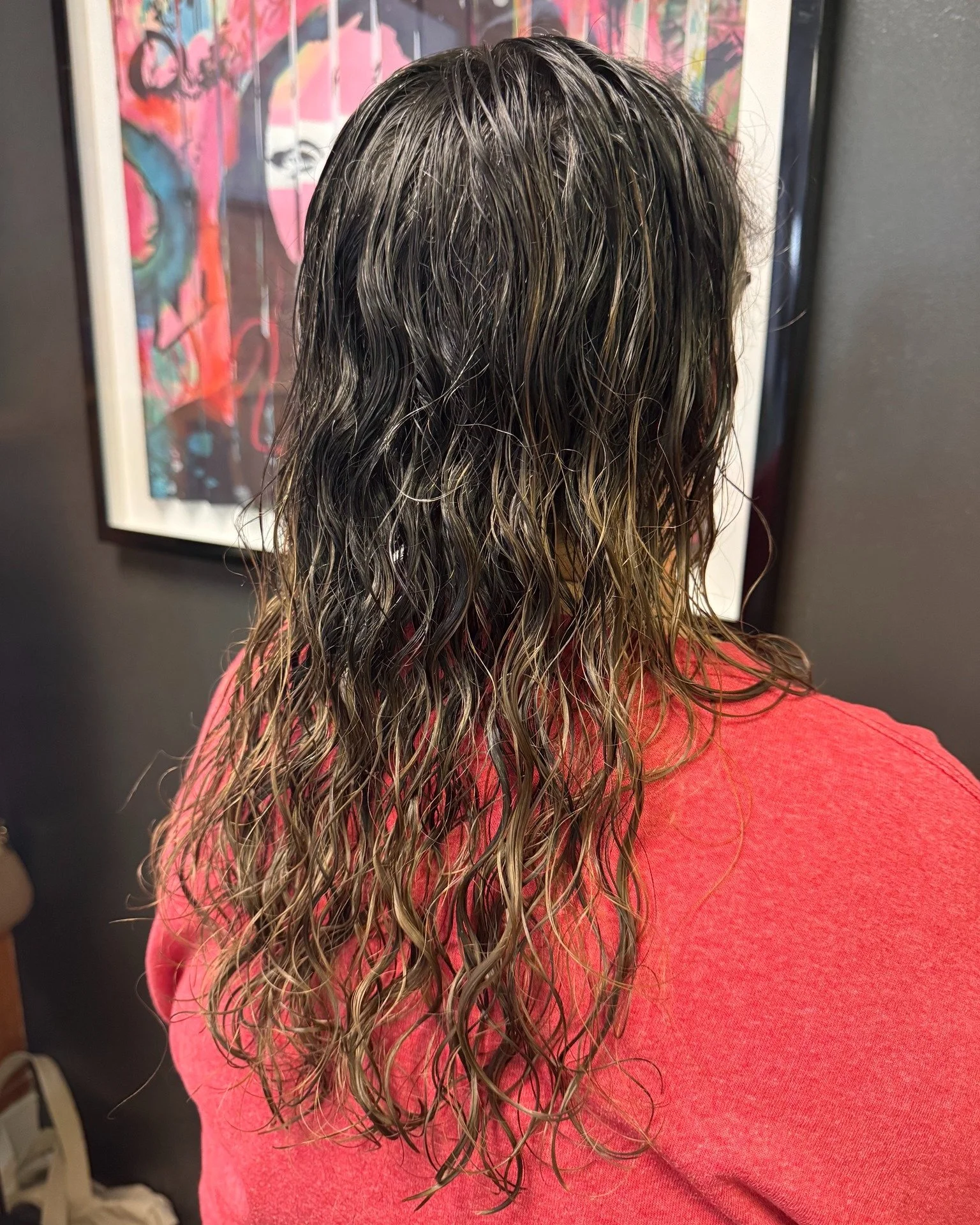 Sometimes you don&rsquo;t need more highlights - you just need a really good refresh. 

She wanted to tone things down a bit without covering up the blonde she already had through the ends, while also softening and blending the gray at her root.

So 