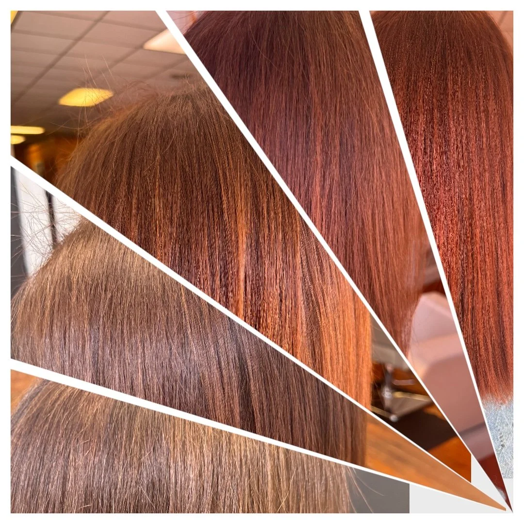 SAME HAIR. SAME COLOR. DIFFERENT LIGHTING.

One of the biggest things I like to educate my clients on is how much lighting affects the way hair color appears.

These are two real custom color services I&rsquo;ve done -  one custom red and one custom 