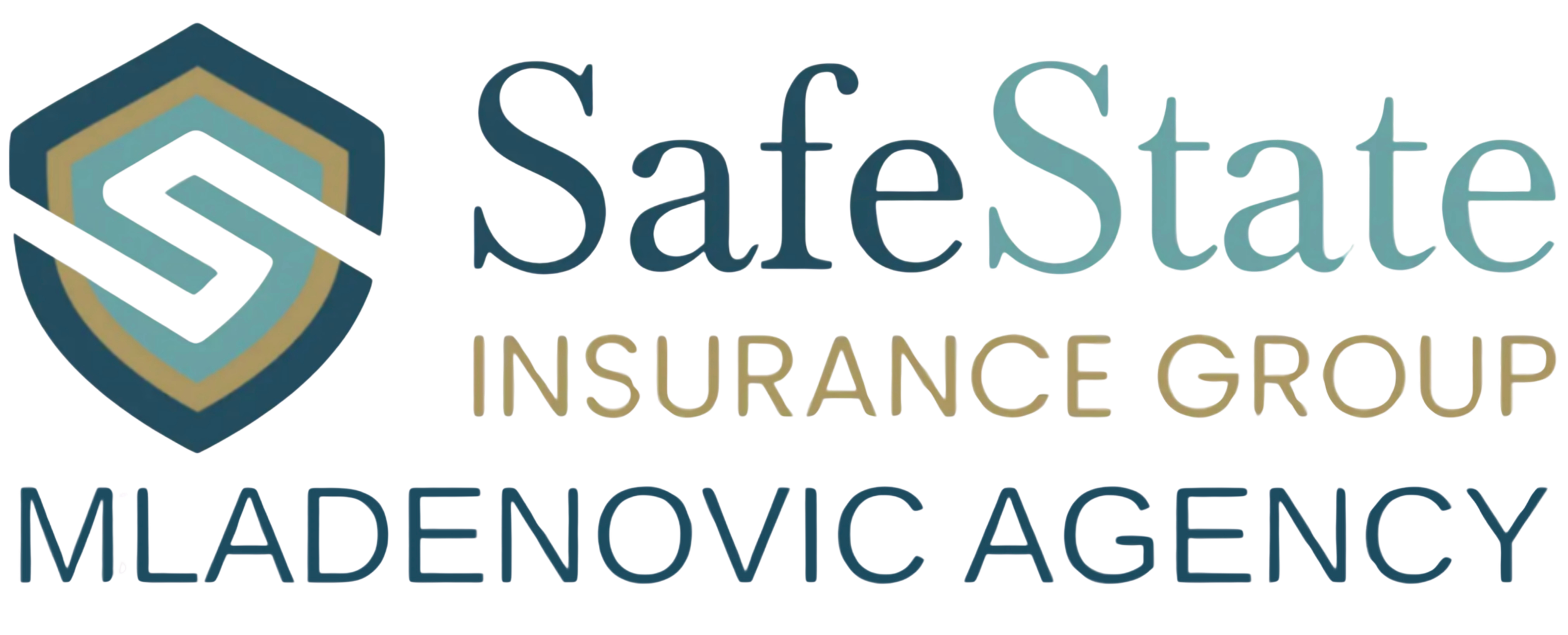 Logo for StafeSate Insurance Group, featuring a shield icon.