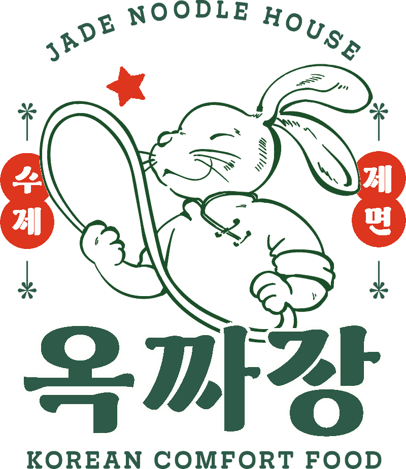 Jade Noodle House rabbit pulling handmade noodles – 옥짜장 Korean comfort food
