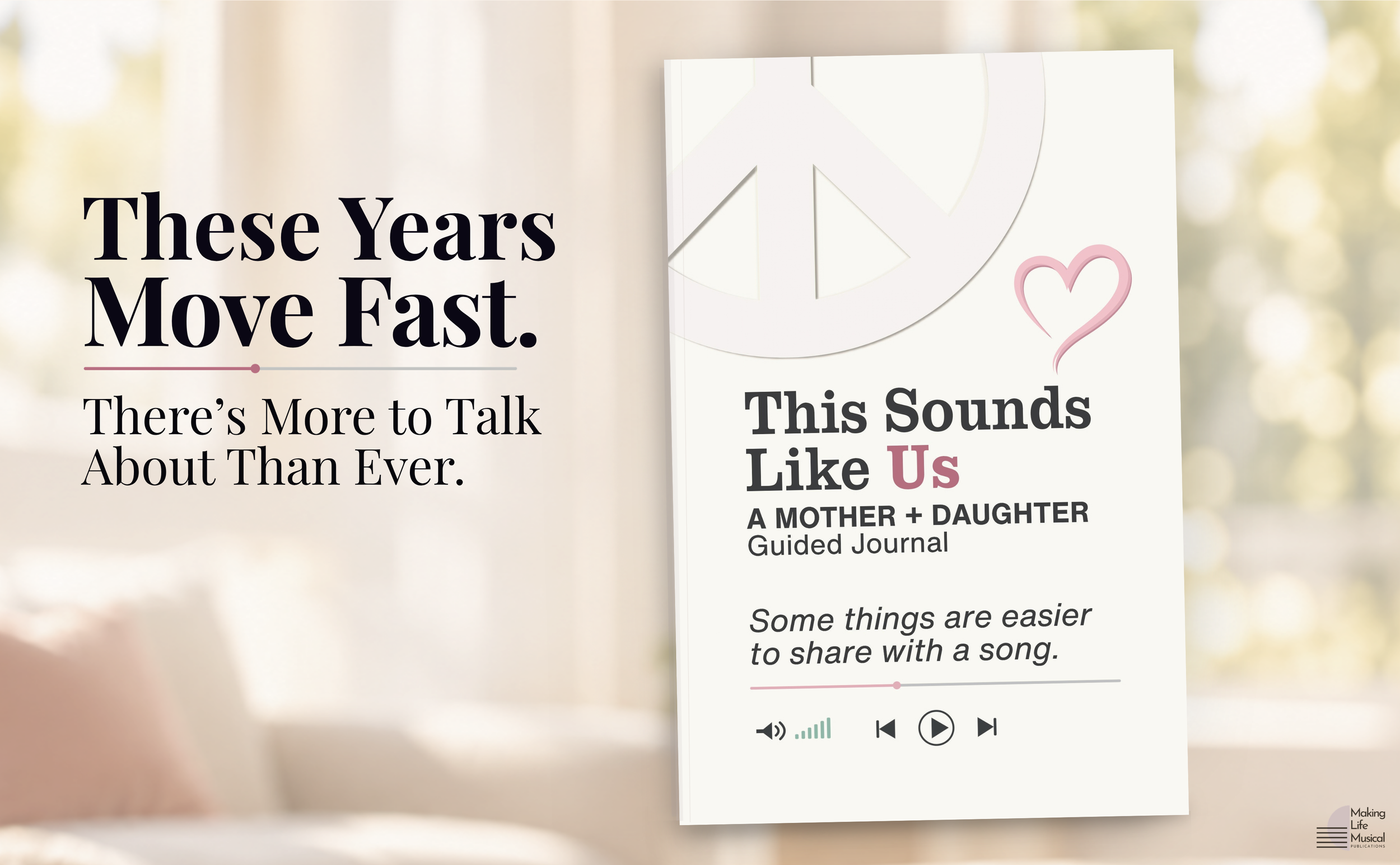 Mother Daughter back and forth journal - This Sounds Like Us