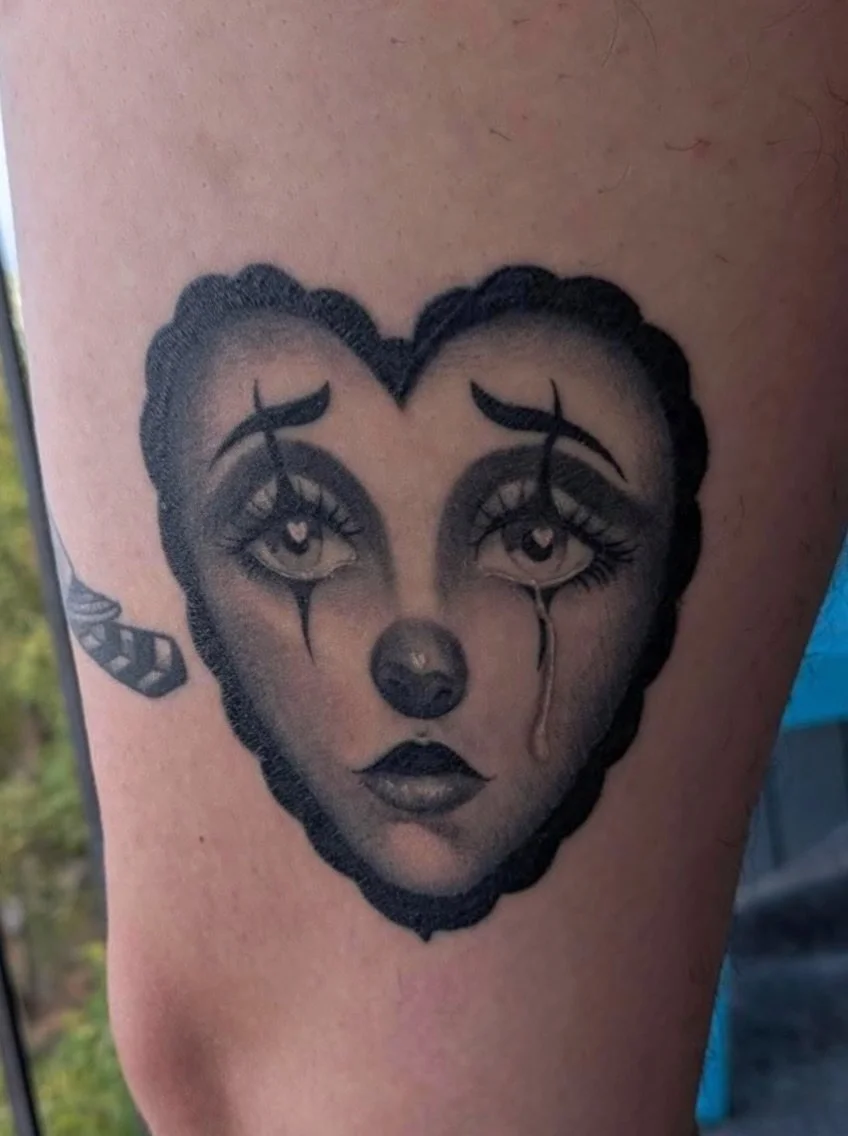 healed vs fresh 🖤
&bull;
a few month old healed king fisher as well ✨
@blackaltartattooco 
text 330-842-6355 or DM for all inquiries 
&bull;
#tattoos #coloradotattooartist #goldencolorado