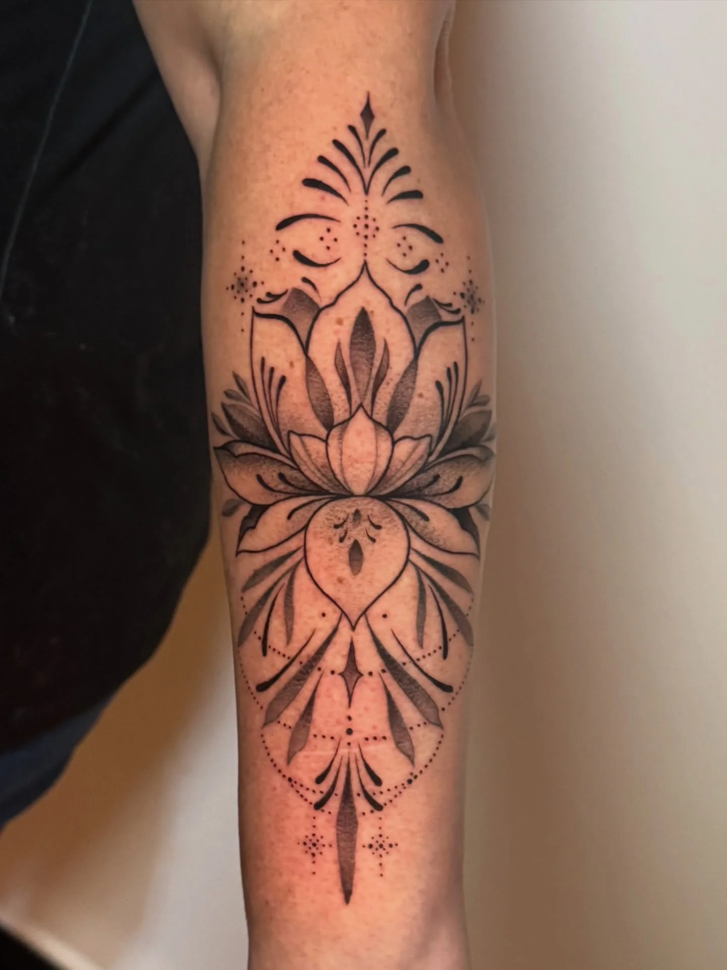 thank you Carol for the trust 🪷
&bull;
done @blackaltartattooco 
&bull;
⬇️TO SCHEDULE ⬇️
text 330-842-6355
email jacobtylertats@gmail.com