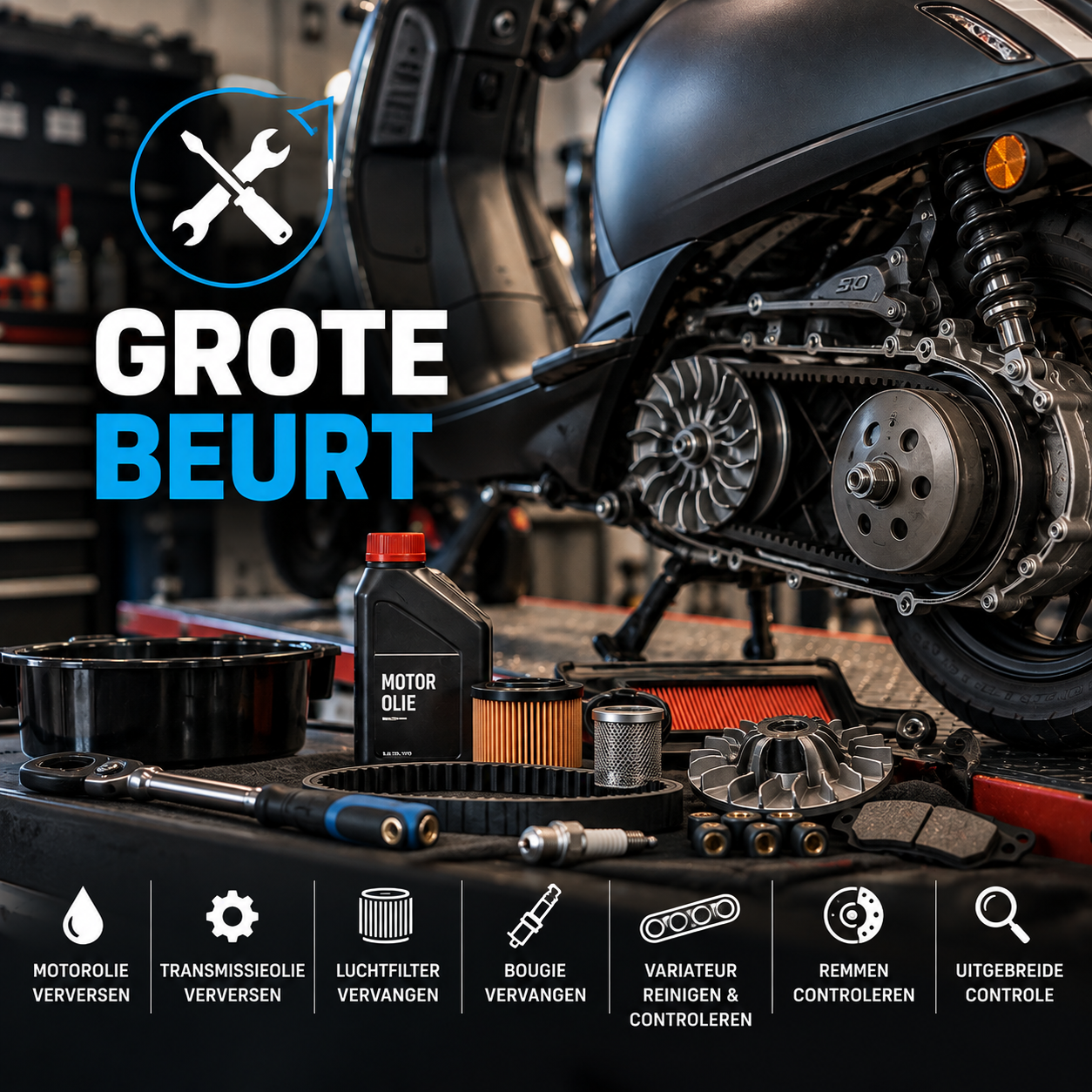Grote onderhoudsbeurt