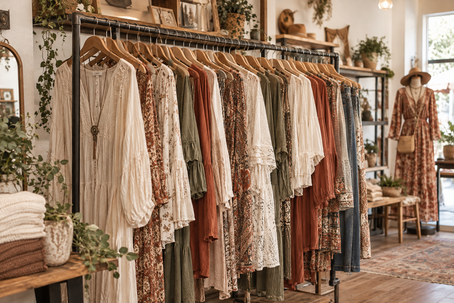Bohemian Boutique Clothing Display.png