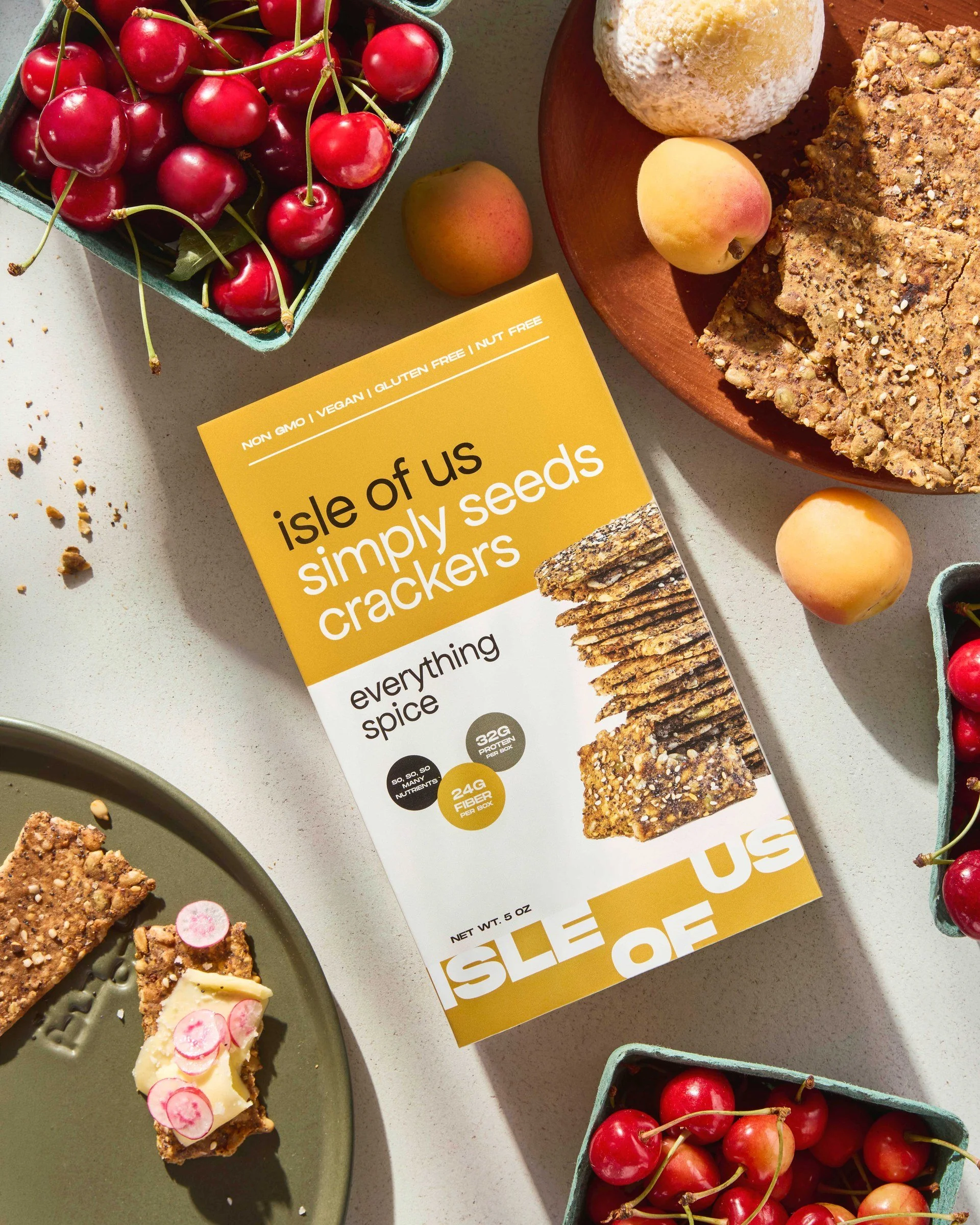 Simply Seeds Crackers, Everything Spice