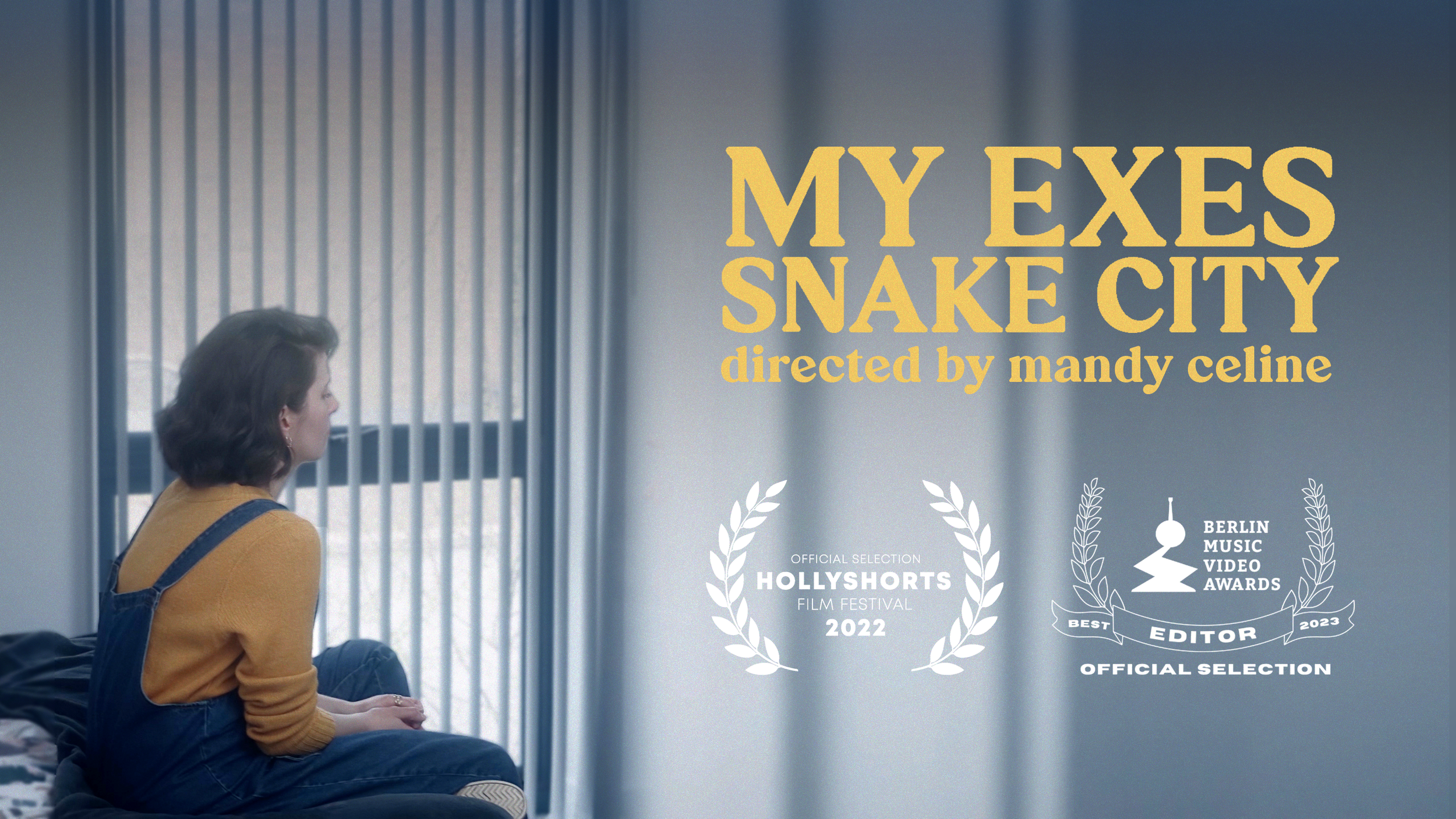 Still from My Ex's, Snake City music video directed by Mandy Celine