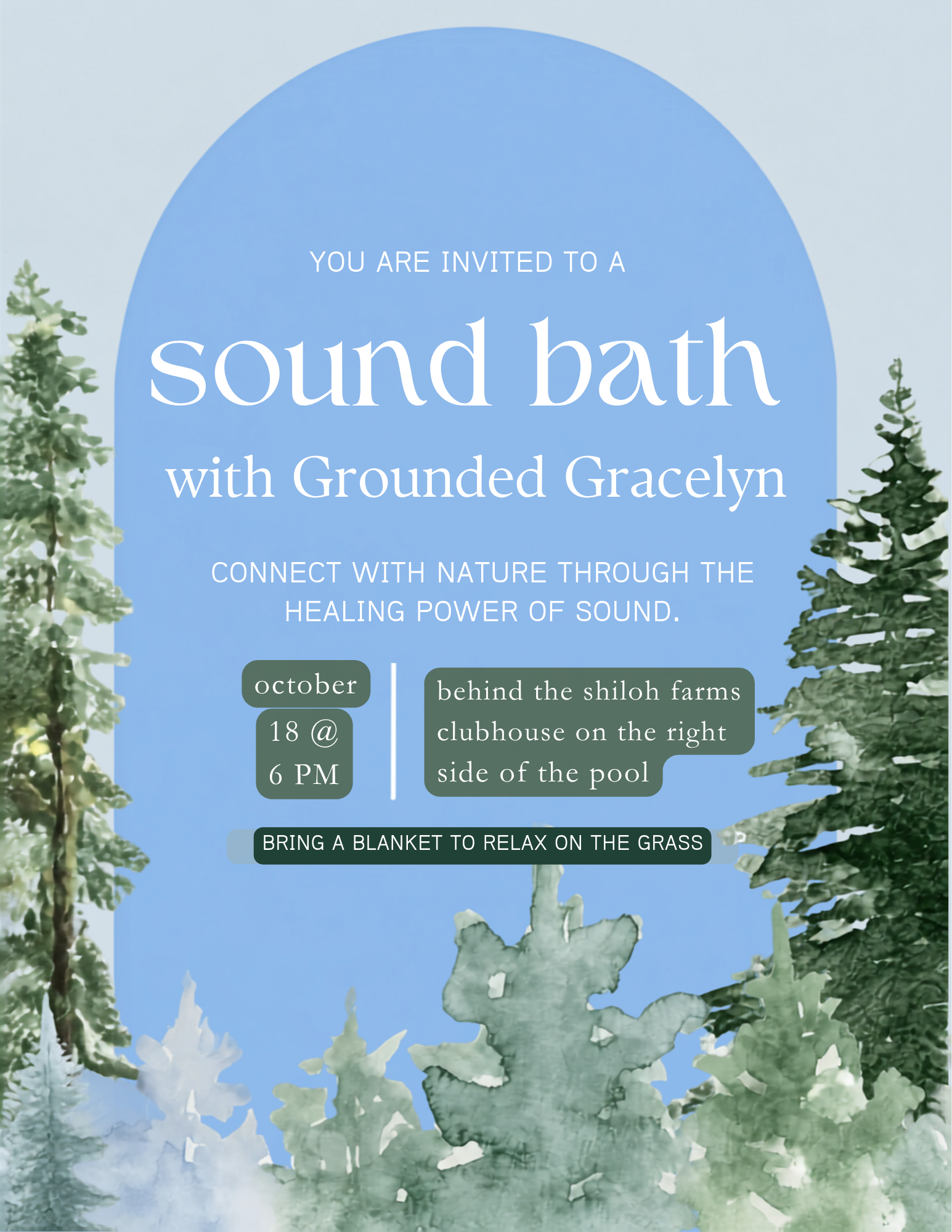 FREE Sound Bath | October 18 @ 6 pm