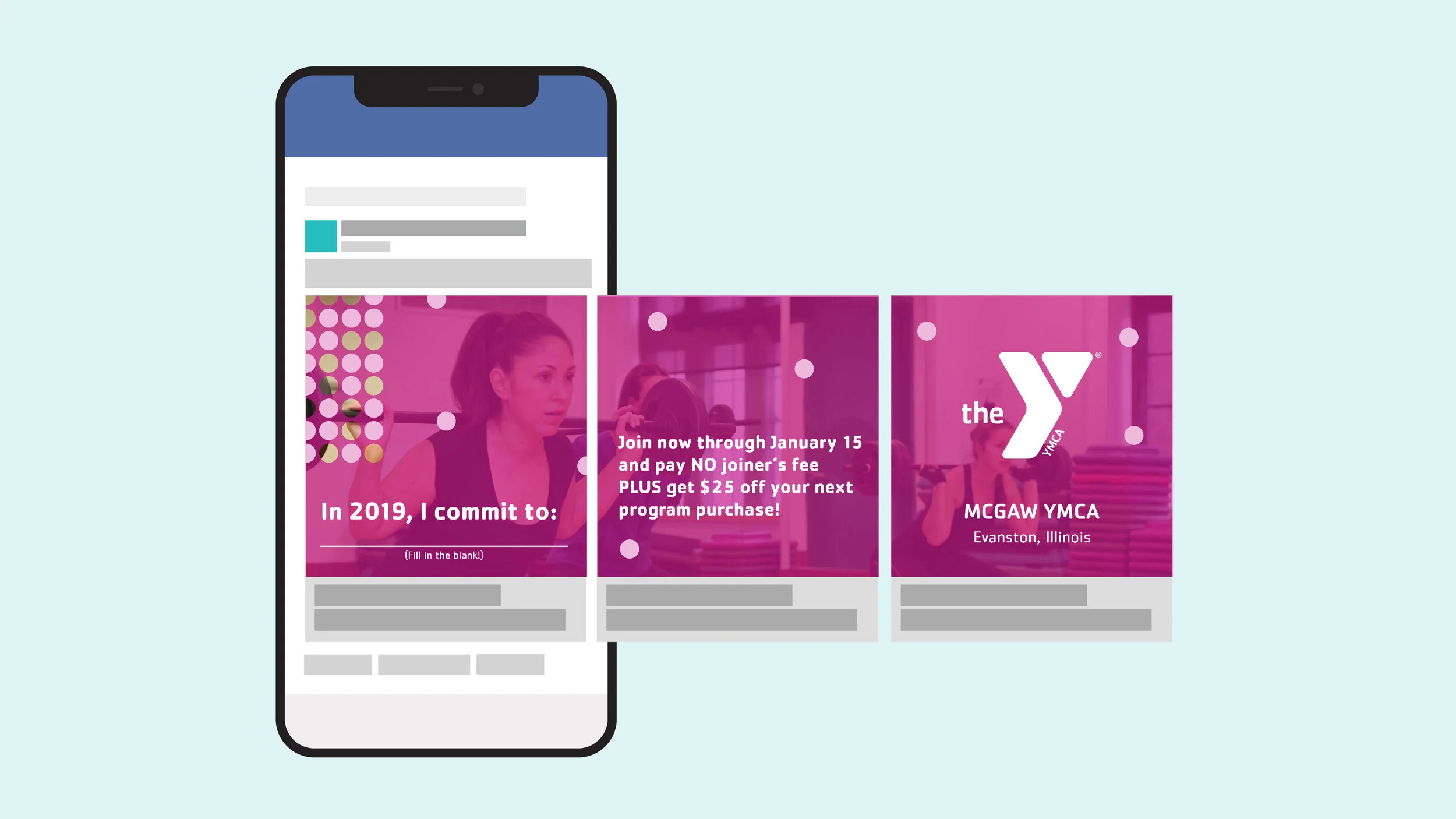 McGaw YMCA Commitment Marketing Campaign