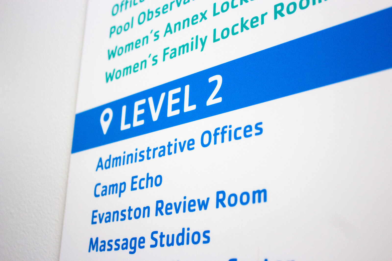 McGaw YMCA Wayfinding & Environmental Branding