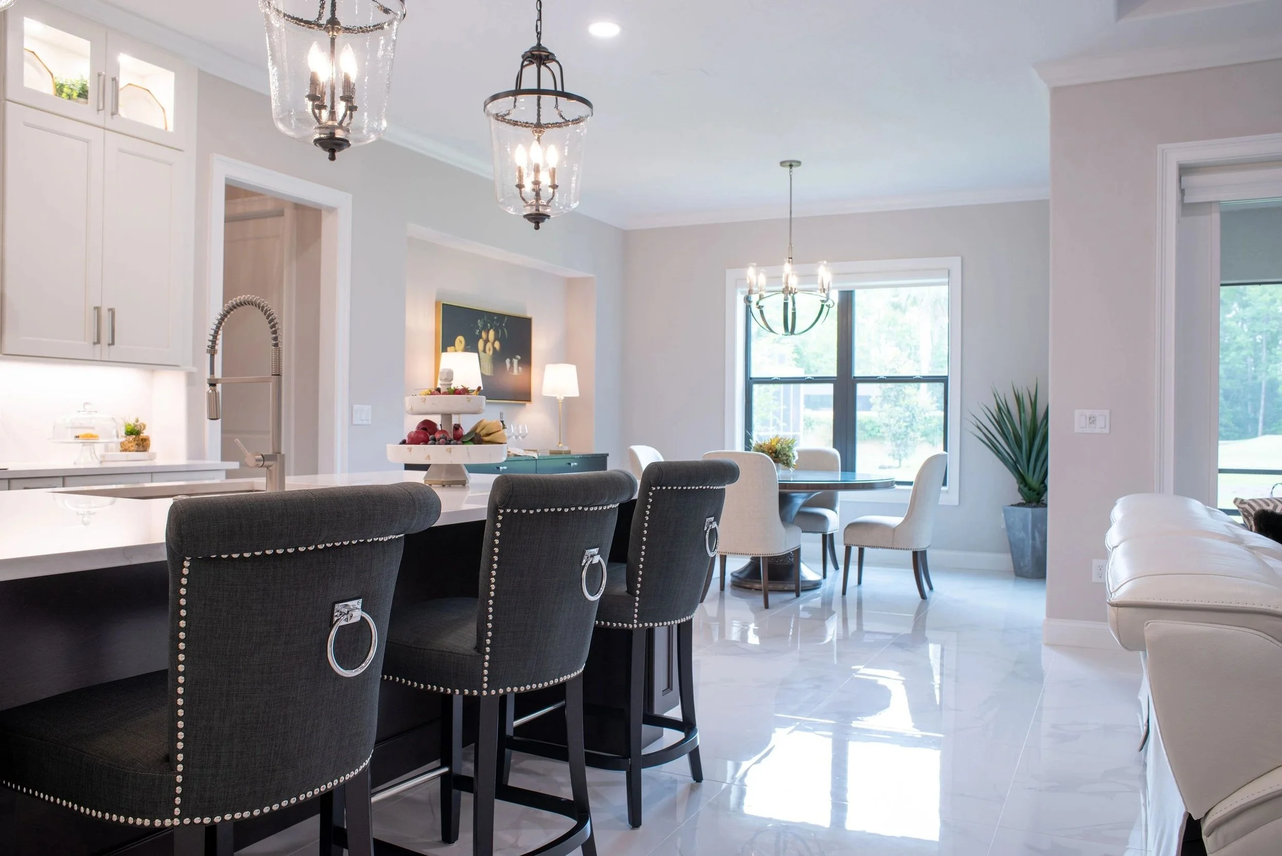 Contemporary Design Meets Old World Charm, Palm Coast, Florida, interior design by AW Better Home Spaces