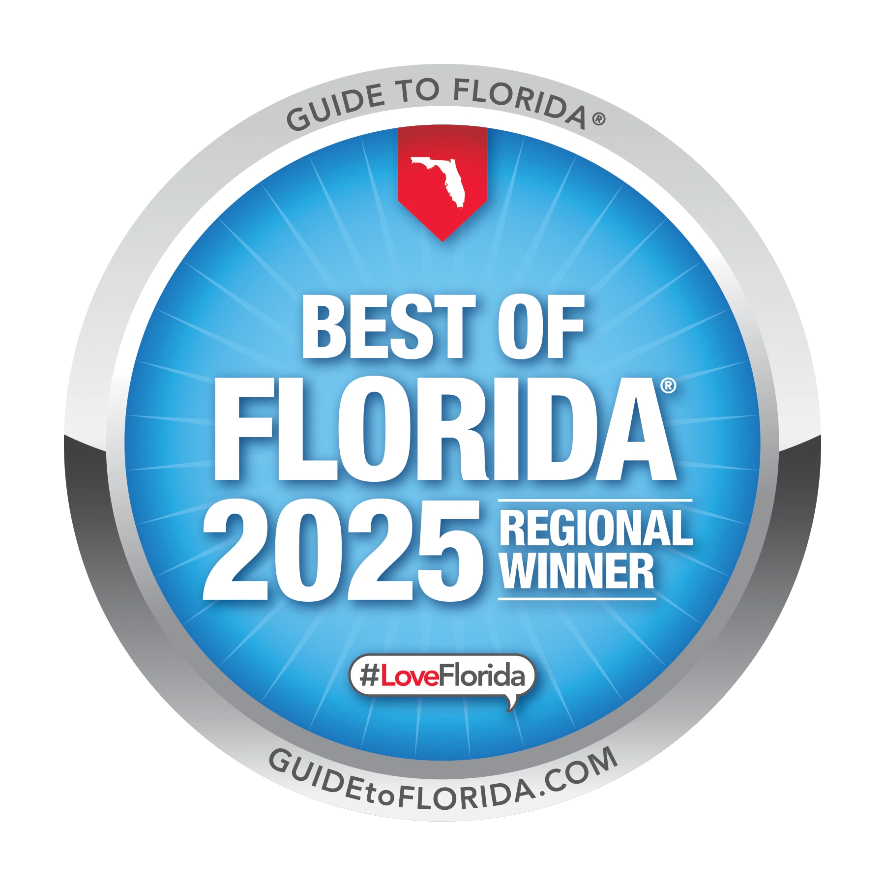 Best of Florida 2025 regional seal