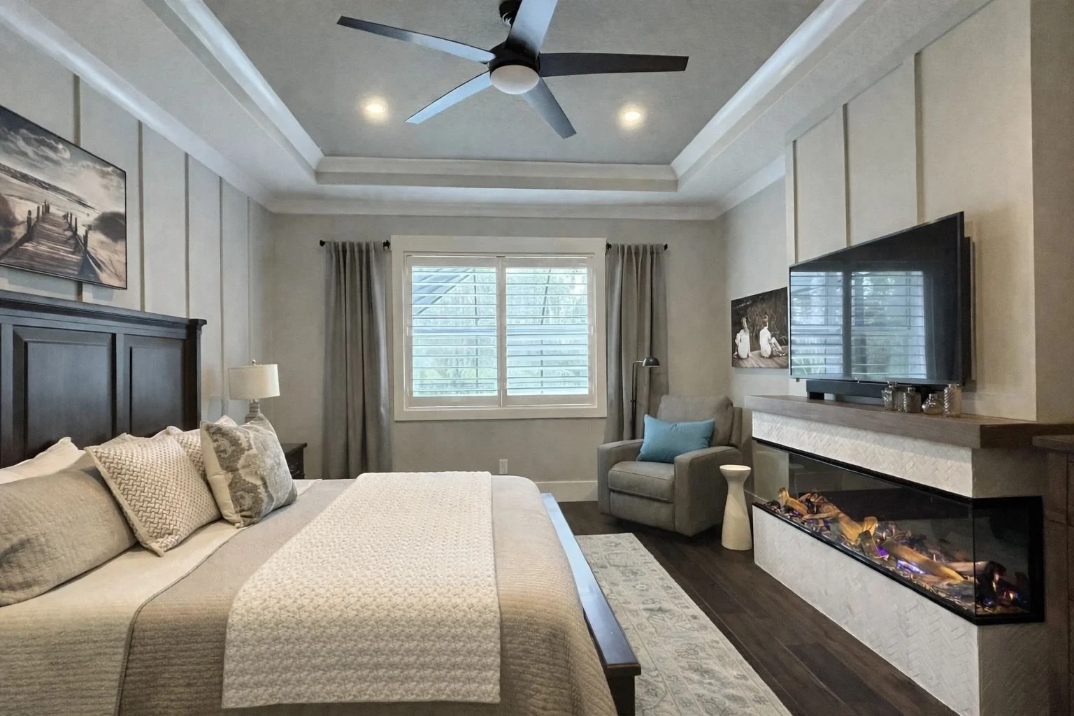 Adding Warmth and Personality to a Family Home, Palm Coast, Florida, interior design by AW Better Home Spaces
