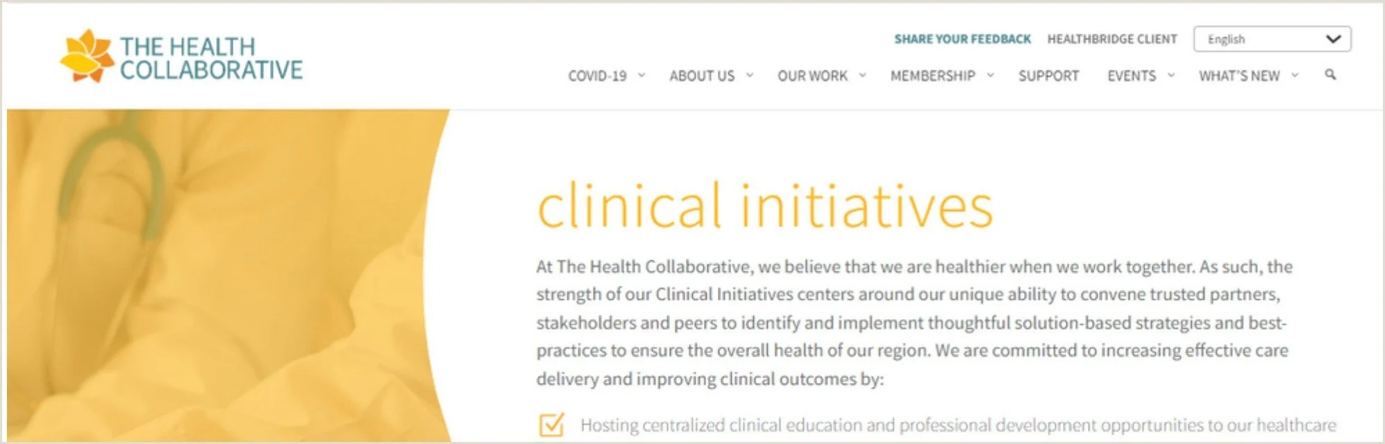 THC Clinical Initiatives Graphic