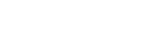 White stylized logo text on a black background