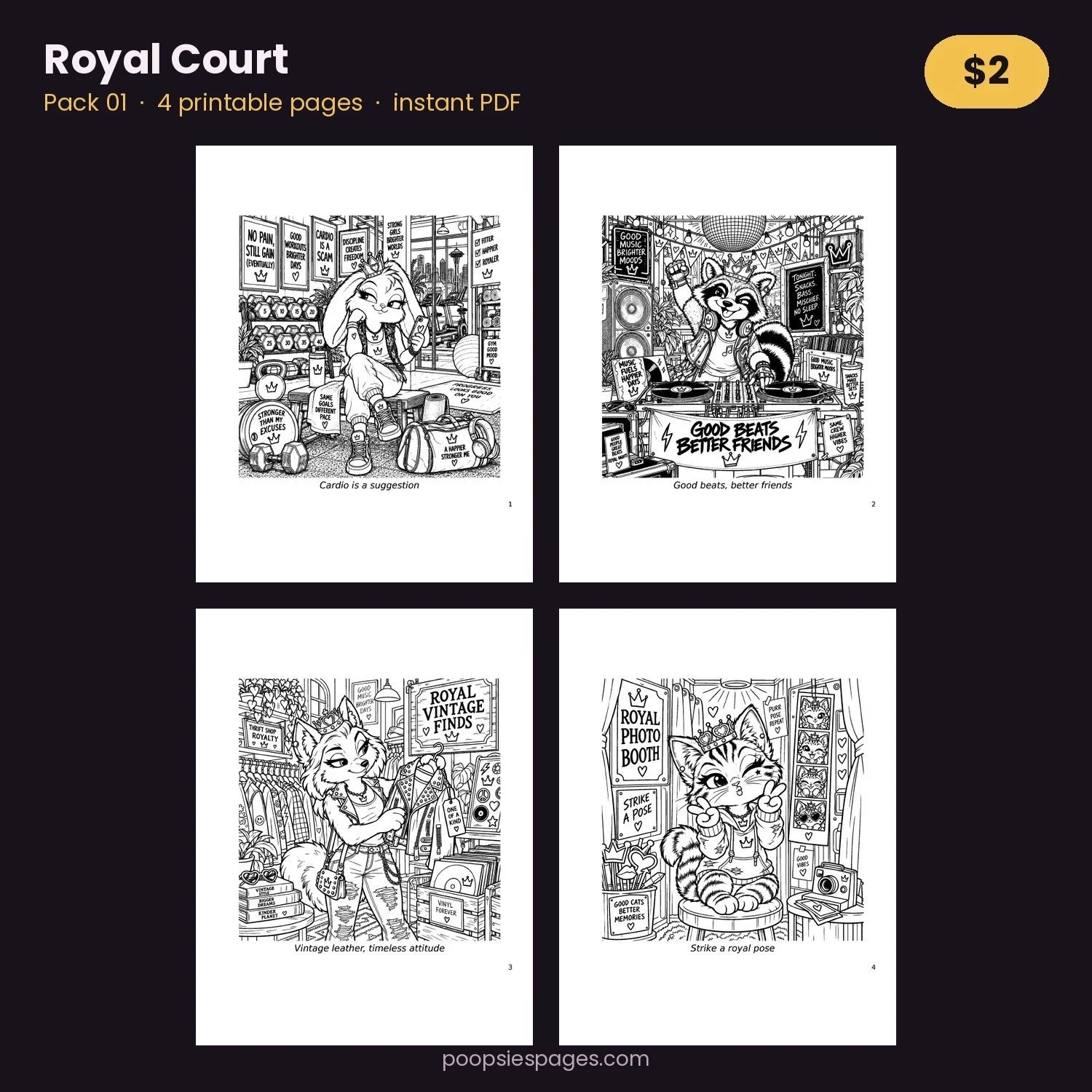 Royal Court — Pack 01
