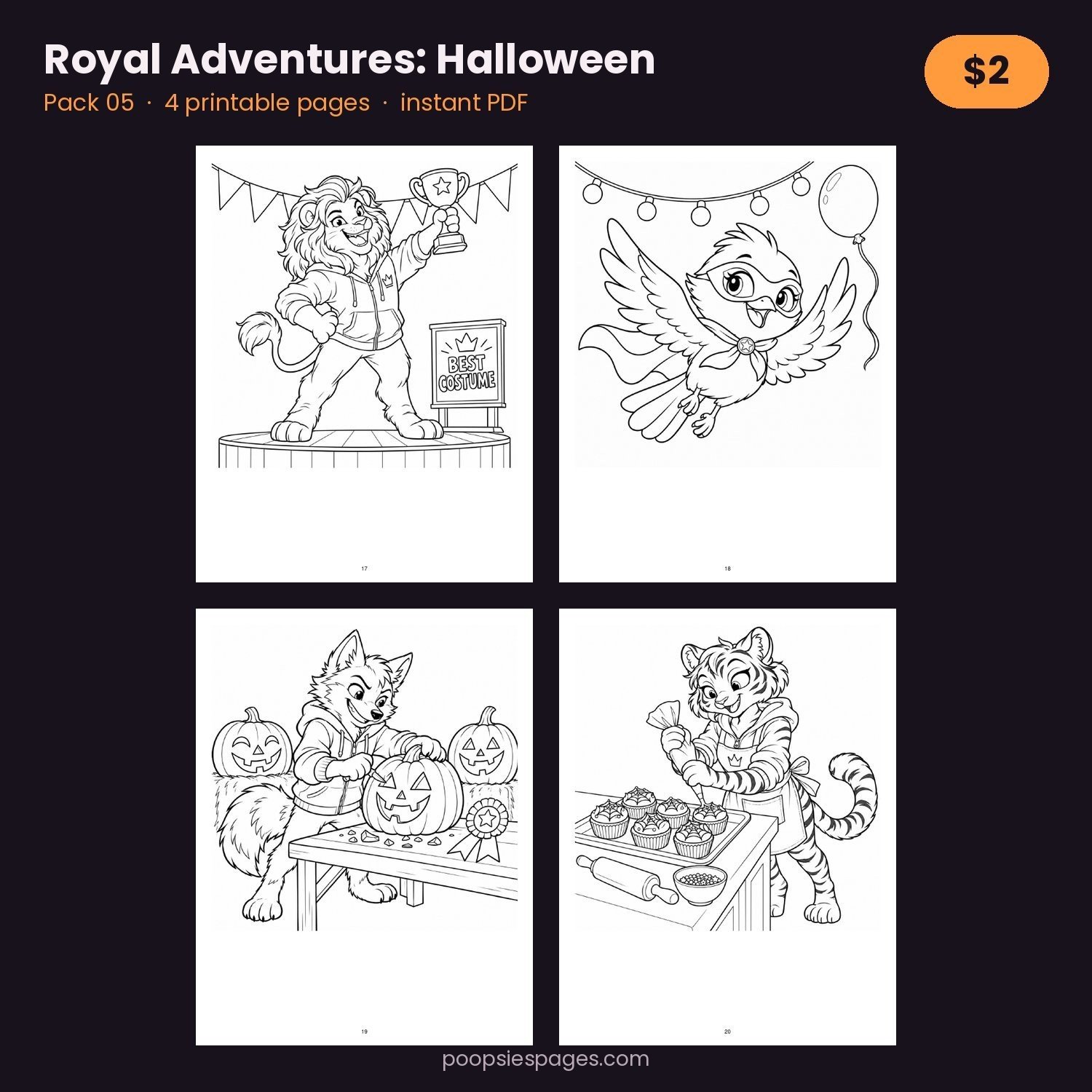 Royal Adventures: Halloween — Pack 05