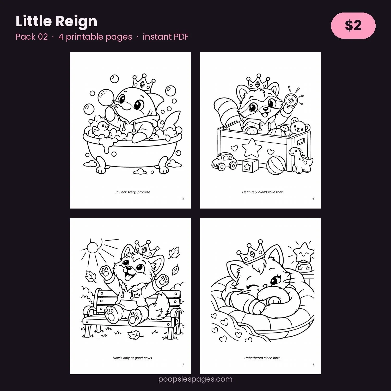 Little Reign — Pack 02