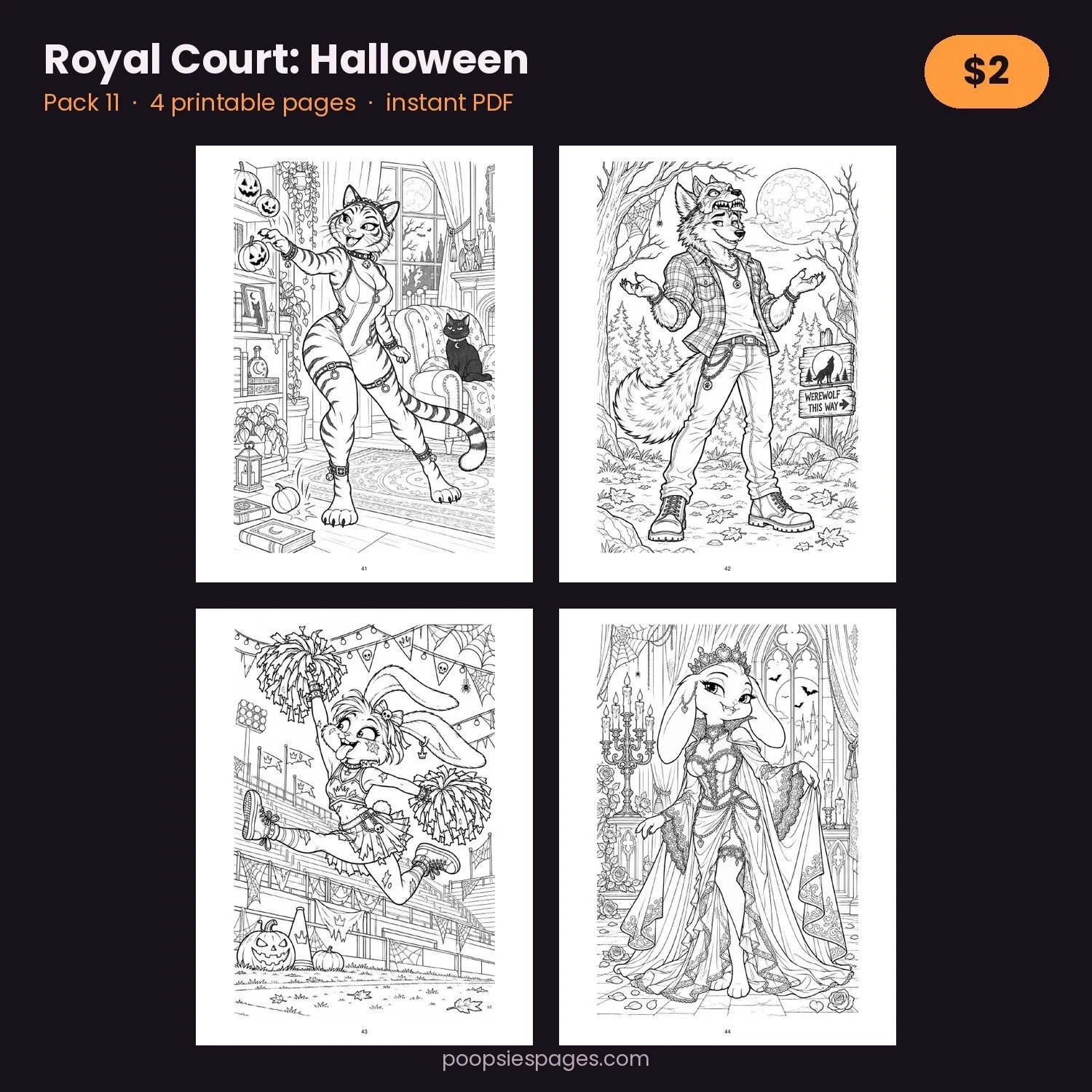Royal Court: Halloween — Pack 11
