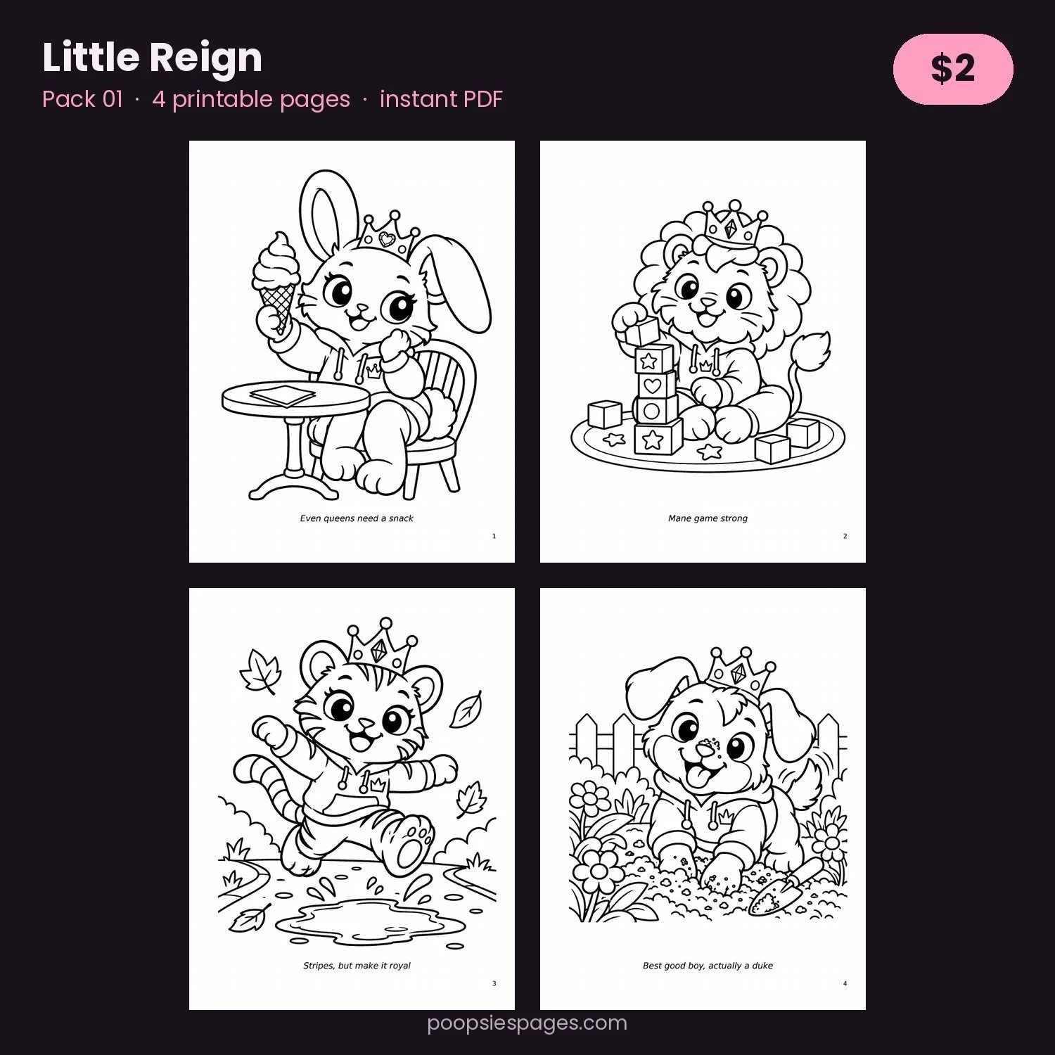 Little Reign — Pack 01