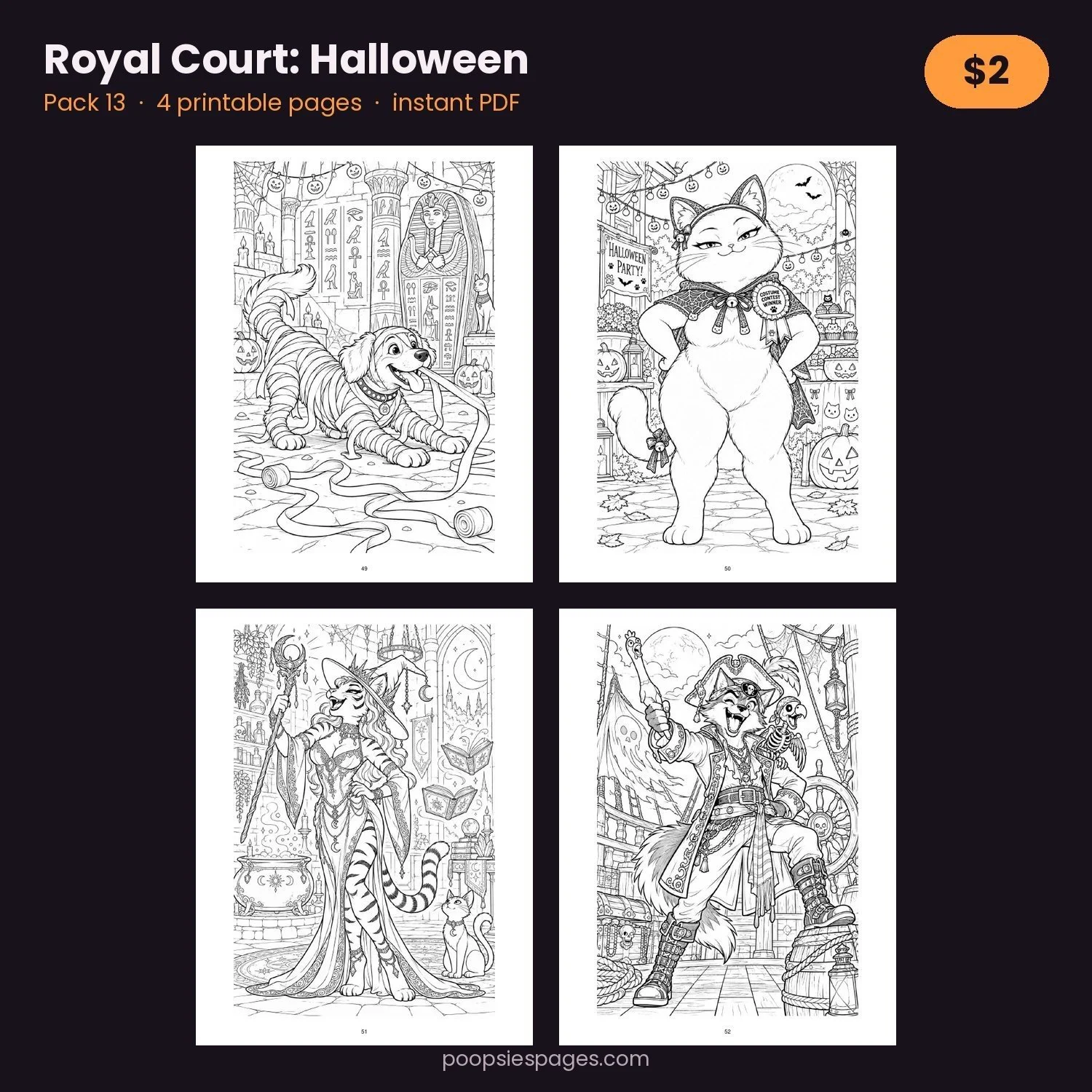 Royal Court: Halloween — Pack 13