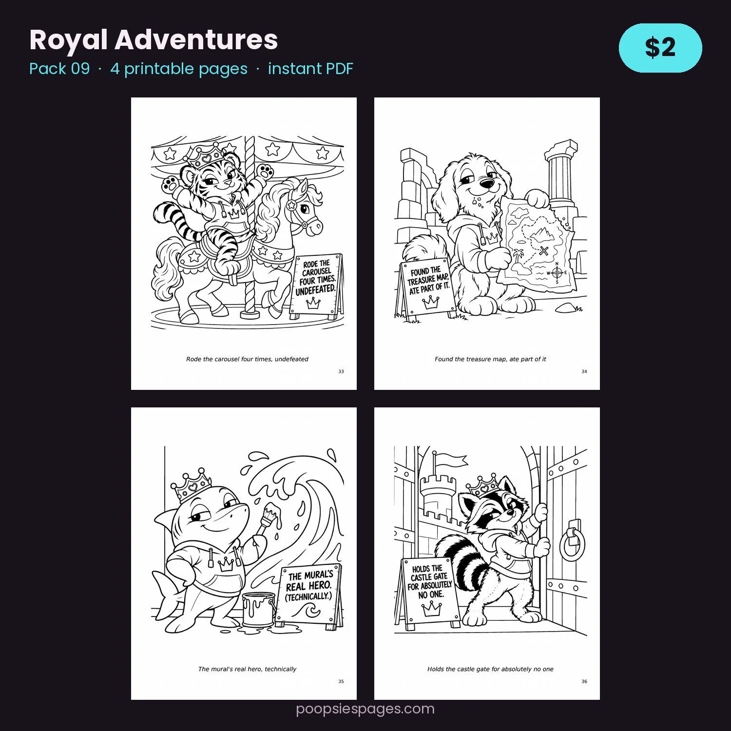 Royal Adventures — Pack 09