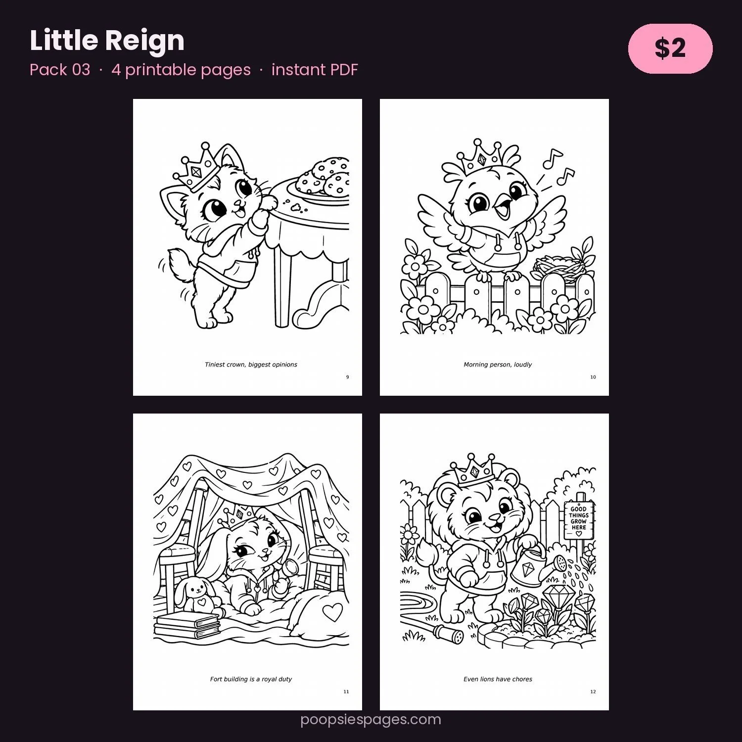 Little Reign — Pack 03