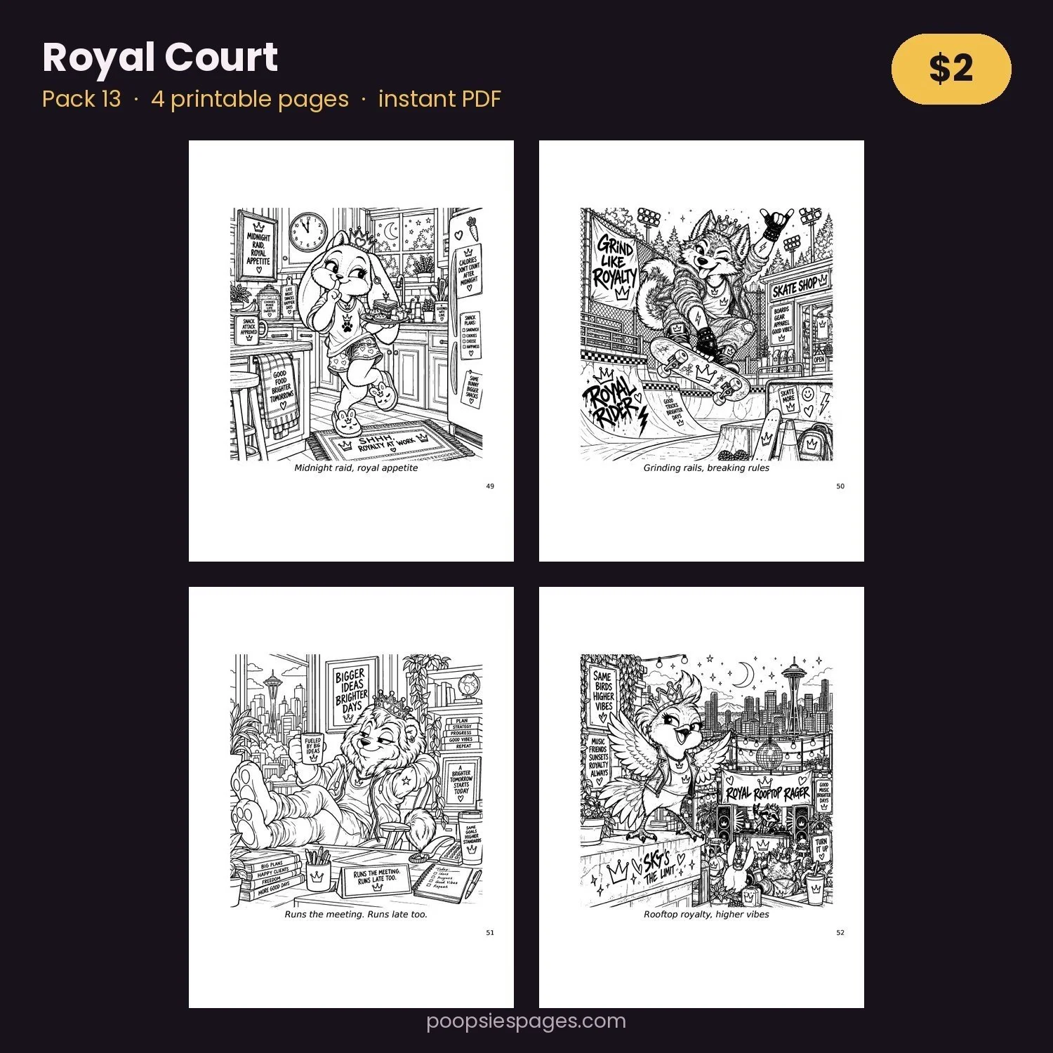 Royal Court — Pack 13