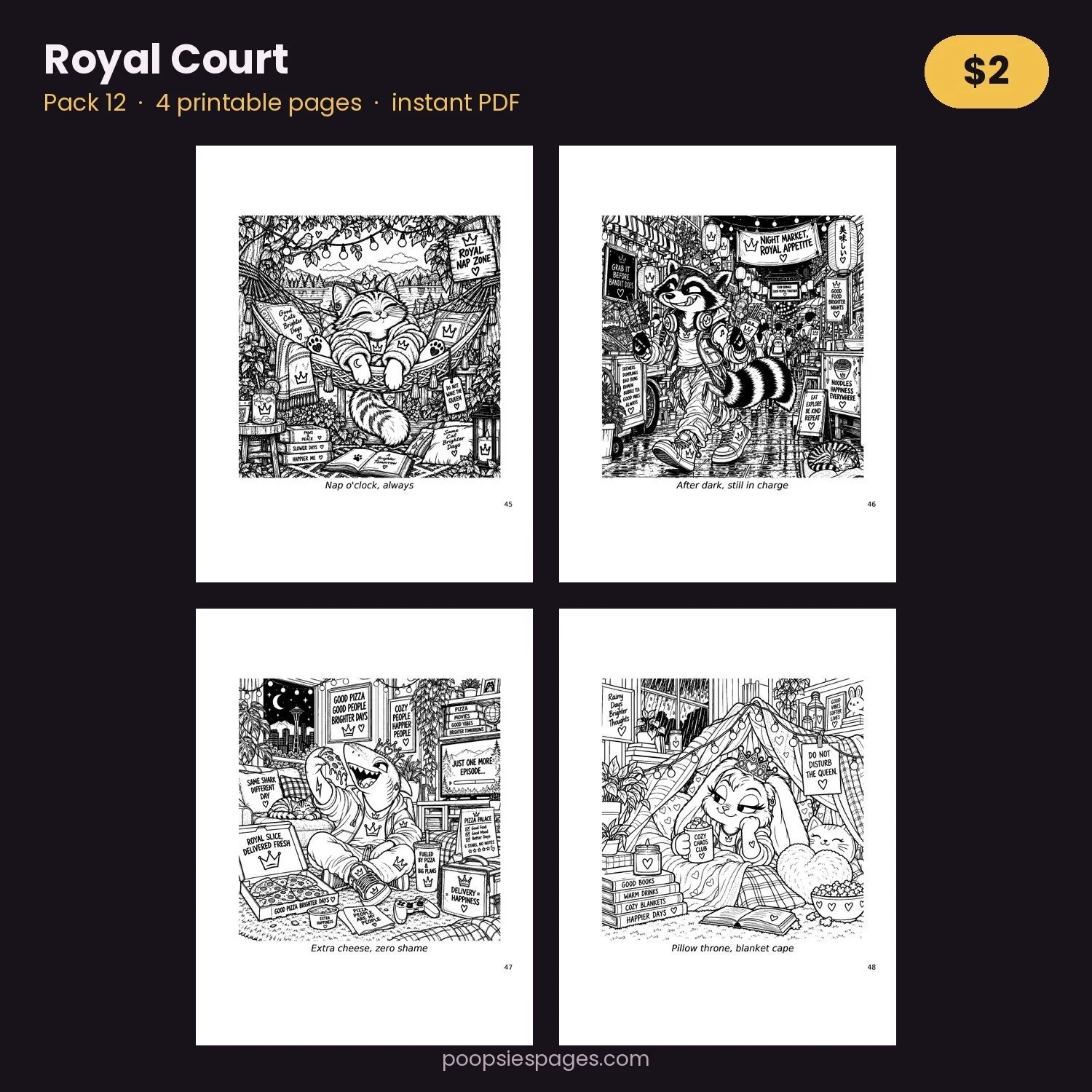Royal Court — Pack 12